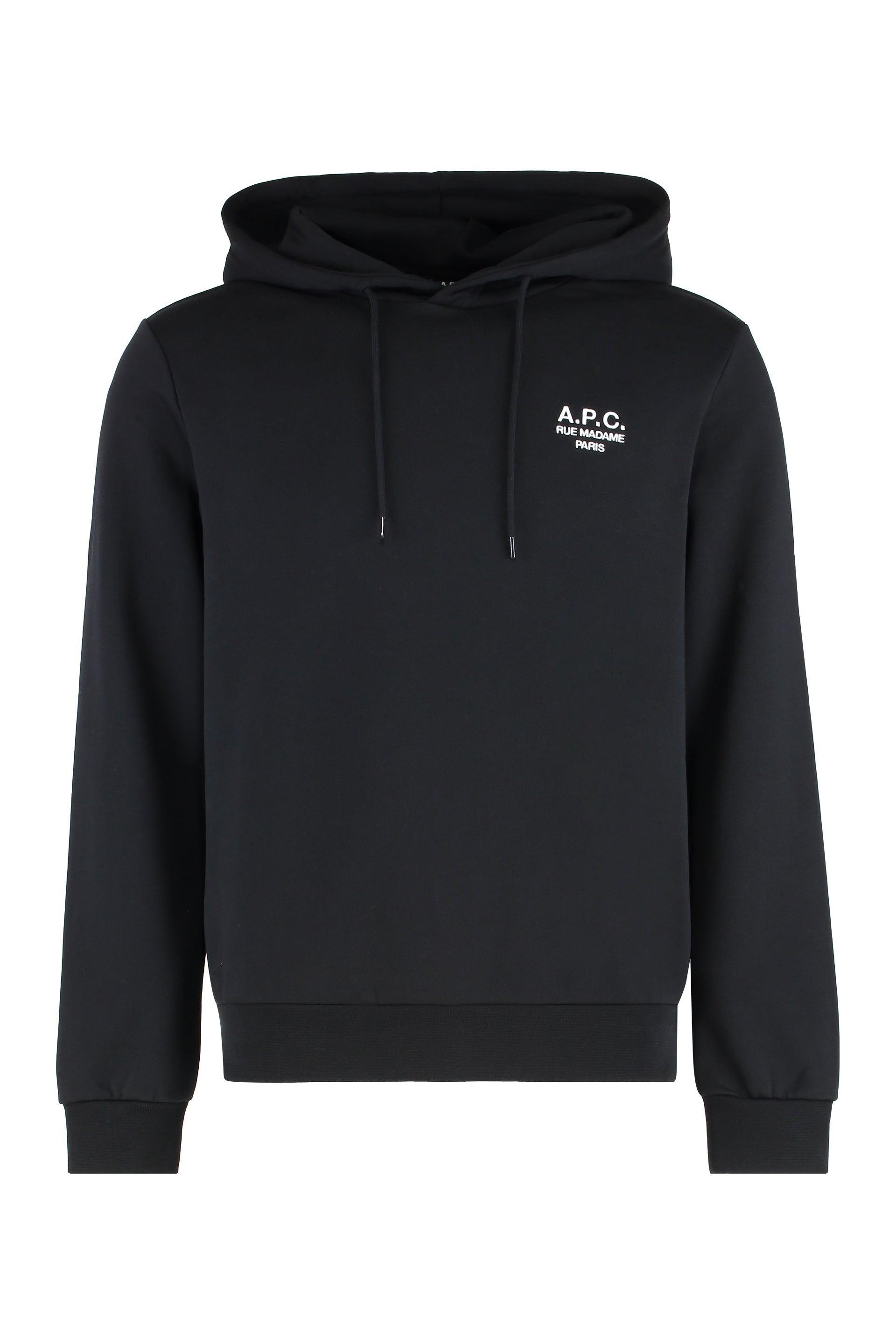 パーカー・フーディ A.P.C. Black Cotton Sweatshirt A.P.C. Hoodies for Women | Online Sale up to 60% off | Lyst