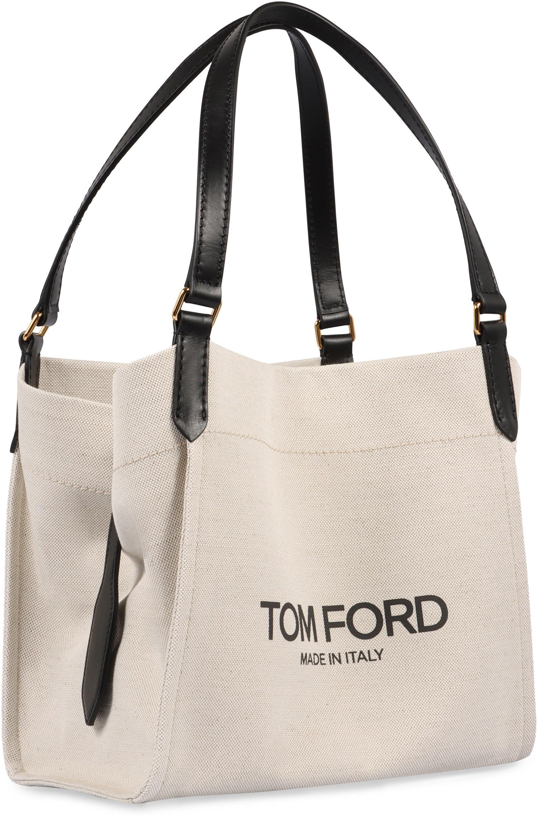 Tom Ford Amalfi Canvas Tote Bag in Natural Lyst