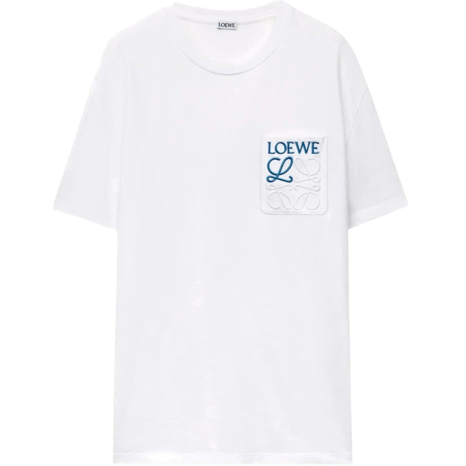 loewe-White-Anagram-Pocket-T-