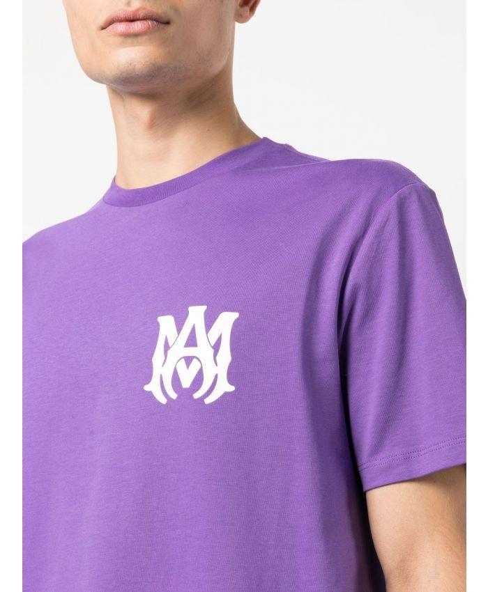 Amiri Ma Core Logo Printed T-Shirt in Purple for Men Lyst