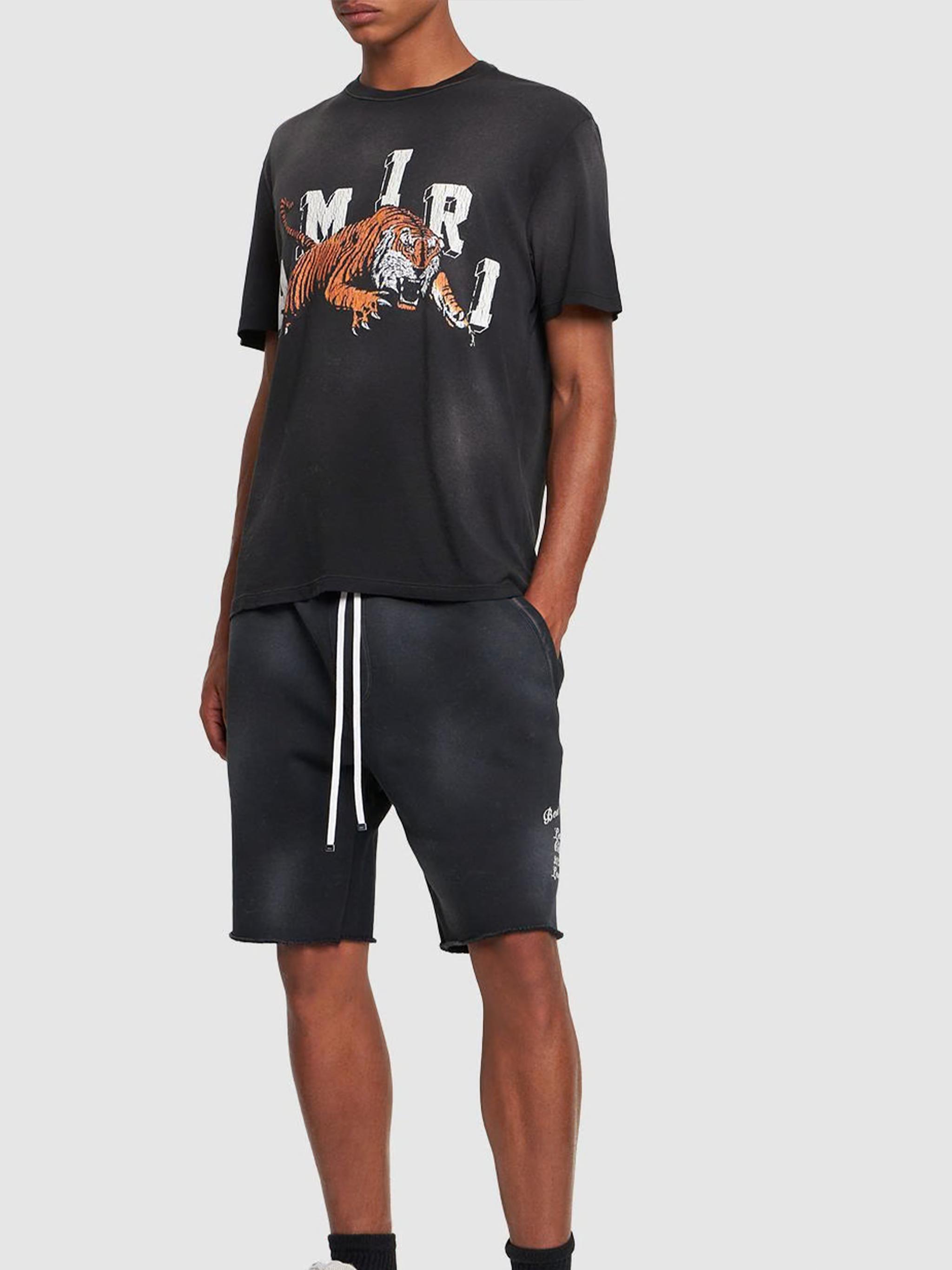 Amiri Vintage Tiger Logo T-Shirt in Black for Men | Lyst