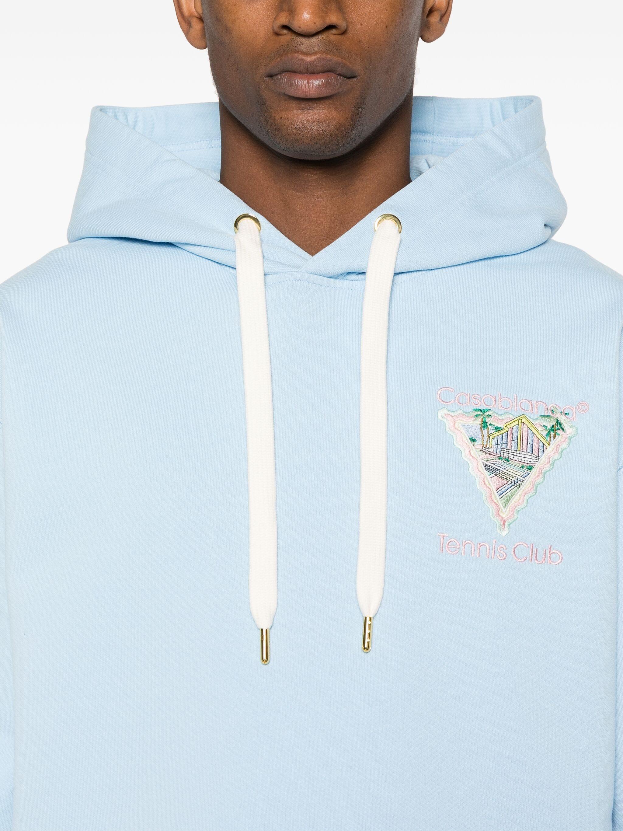 【関税込み】Casablanca ブルー Maison De Reve フーディ CASABLANCA Maison De Reve Hoodie in Blue for Men | Lyst UK