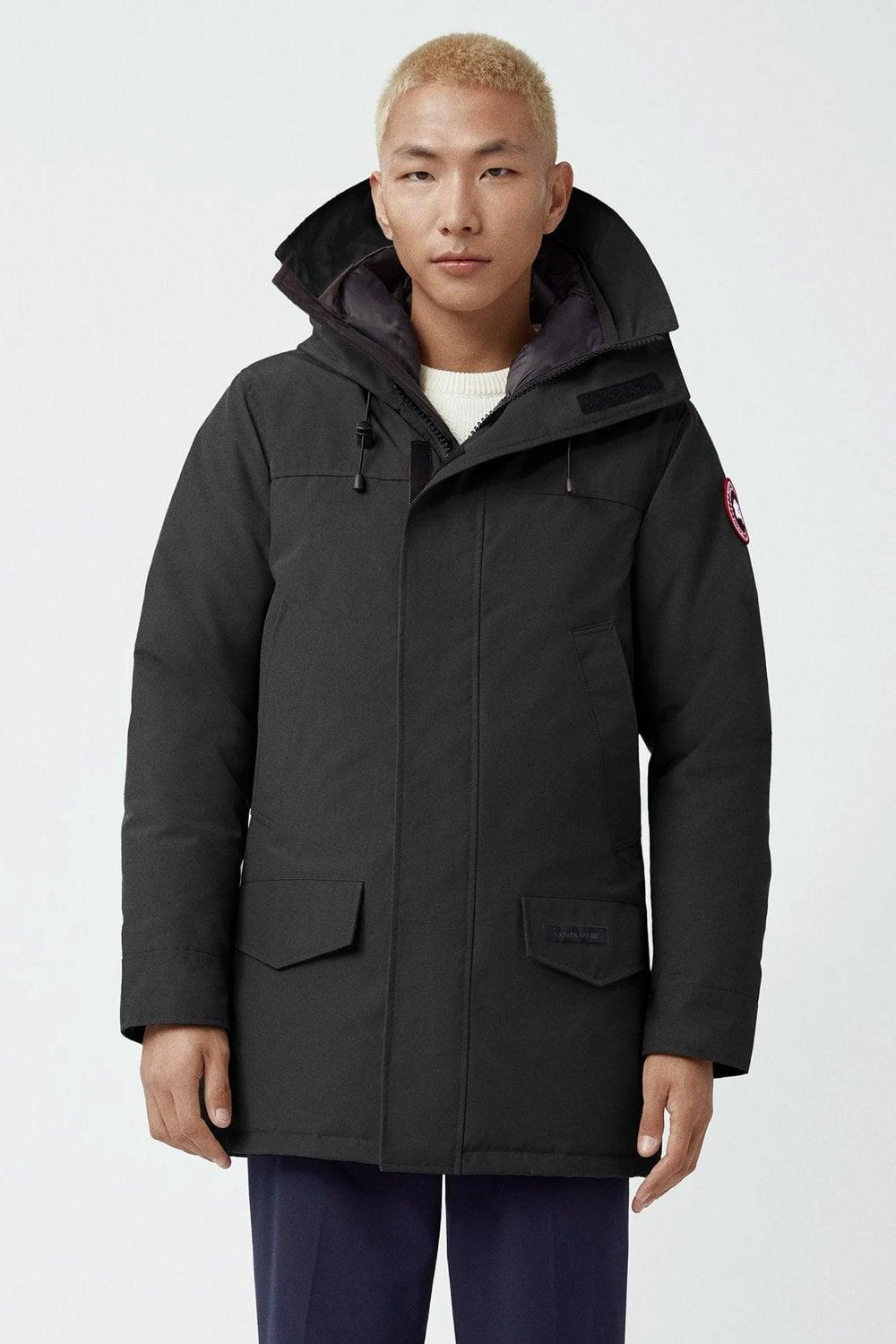 Canada Goose Langford Parka Fusion Fit With Fur in Black for Men