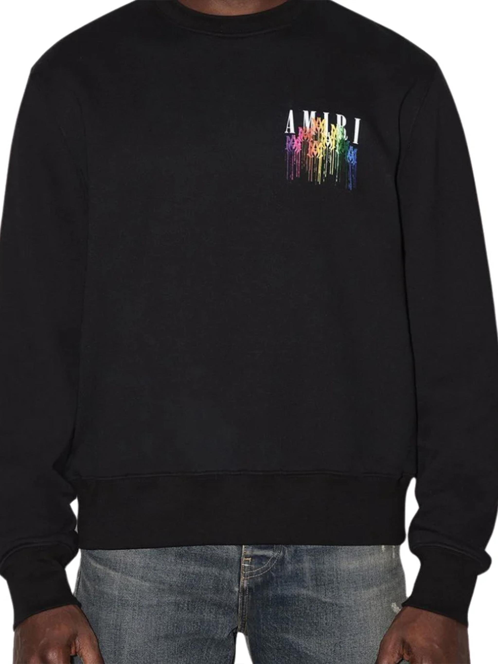 Amiri M.A Drip Collage Sweatshirt in Black for Men | Lyst UK