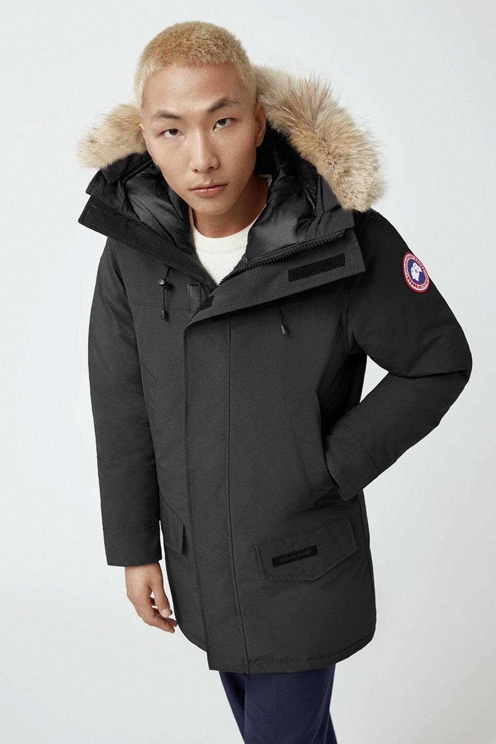 Canada Goose Langford Parka Fusion Fit With Fur in Black for Men
