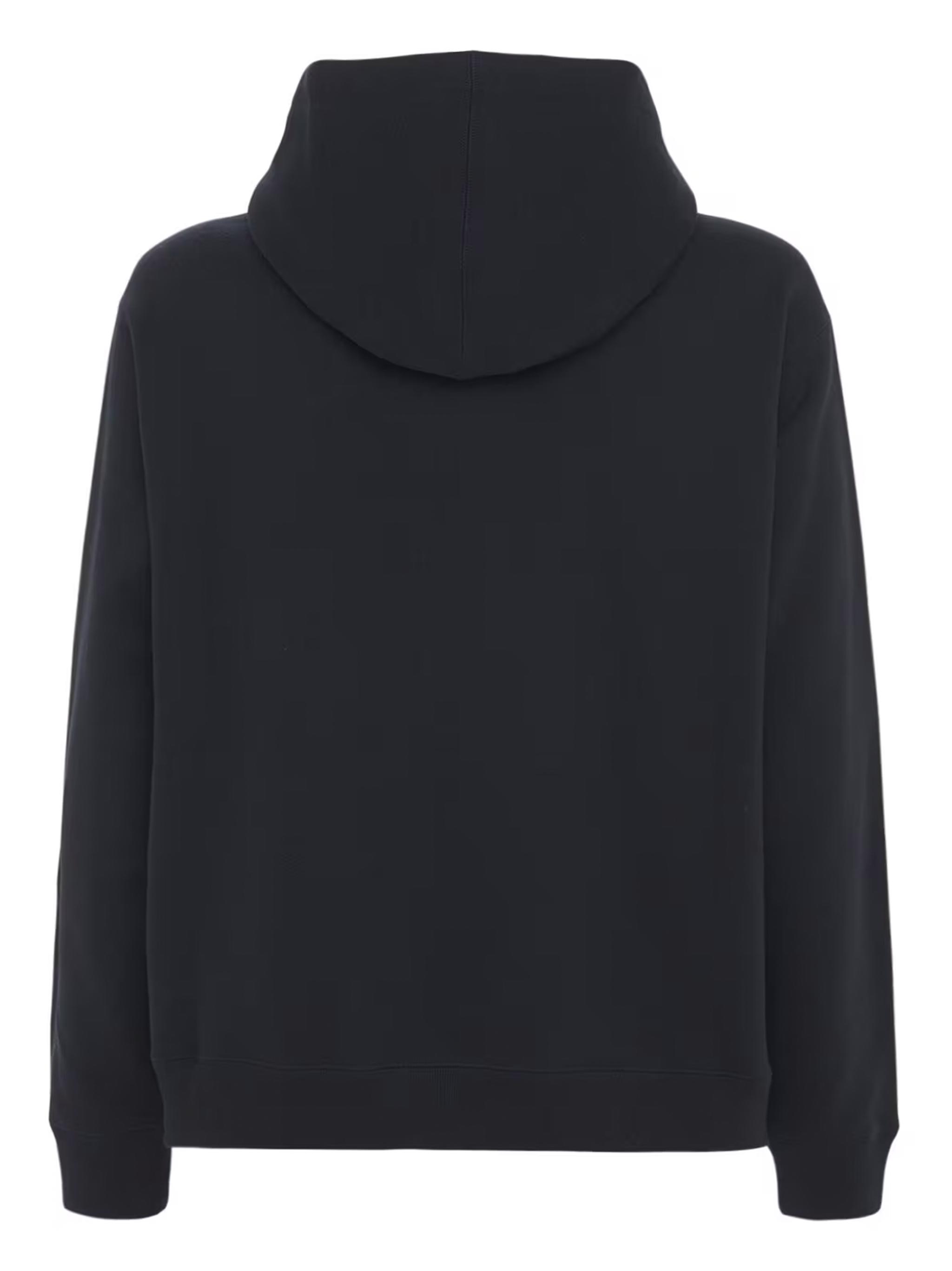 Black gucci logo hoodie hot sale