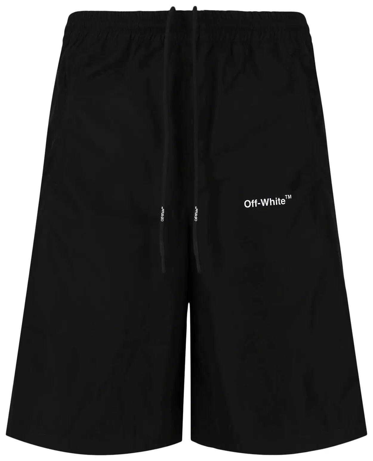 Off white track shorts hotsell