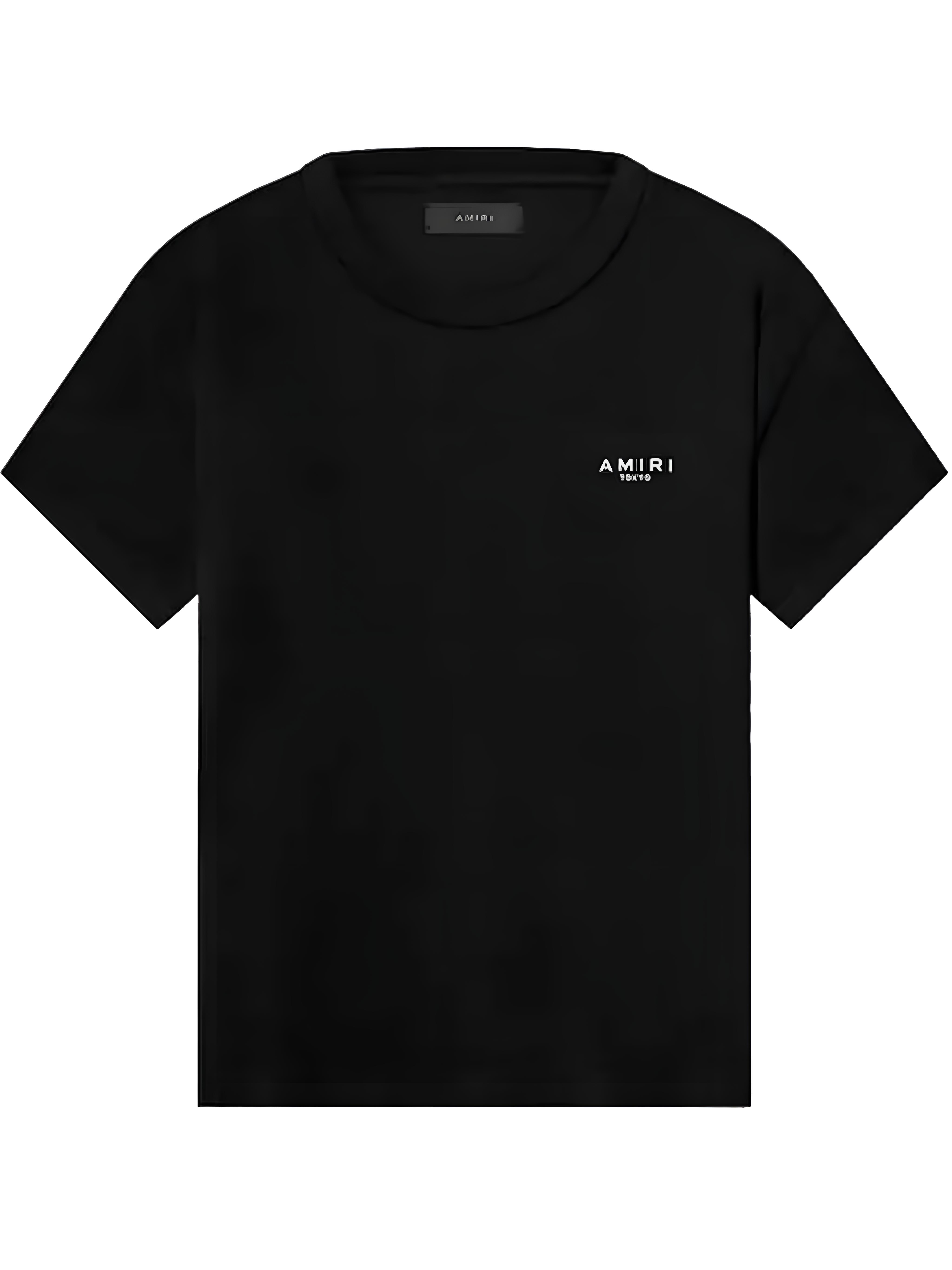 送料関税込み【AMIRI】Amiri Bone Stack OTH Sn44 in BLACK Amiri Bones Logo Crew in Black & White in Black & White | FWRD