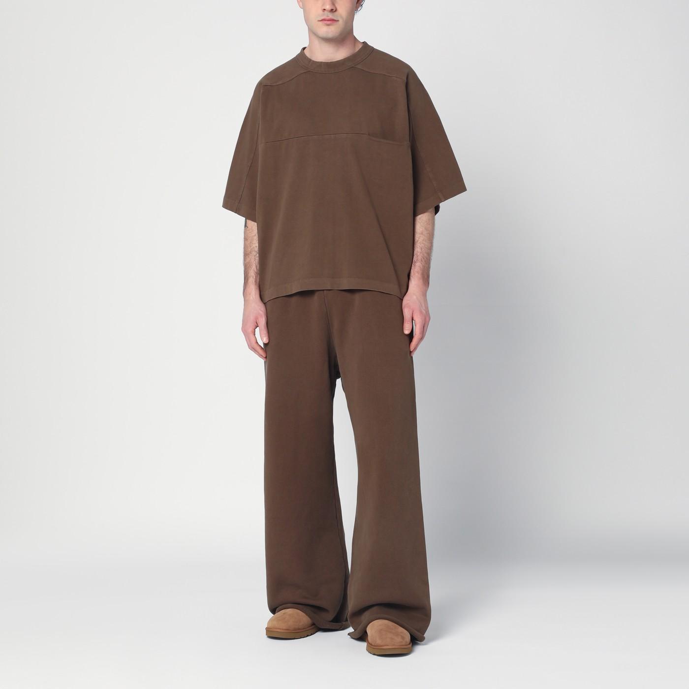 Tシャツ・カットソー ENTIRE STUDIOS COTTON BROWN OVER T-SHIRT Brown Entire studios T-shirts for Men | Lyst