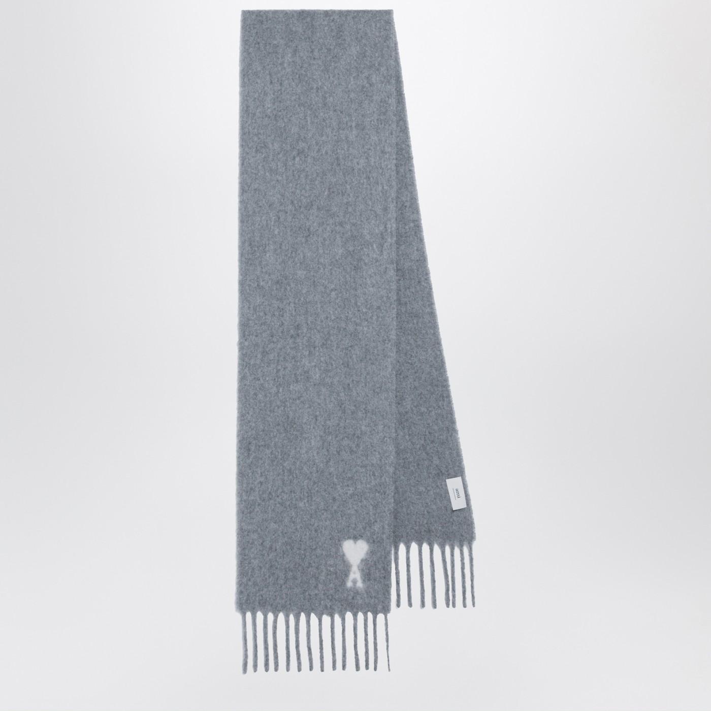 マフラー・ストール AMI PARIS Army common logo patch aquamarine muffler USF417 A 楽天市場】アミ パリス AMI PARIS マフラー OVERSIZE AMI SCARF