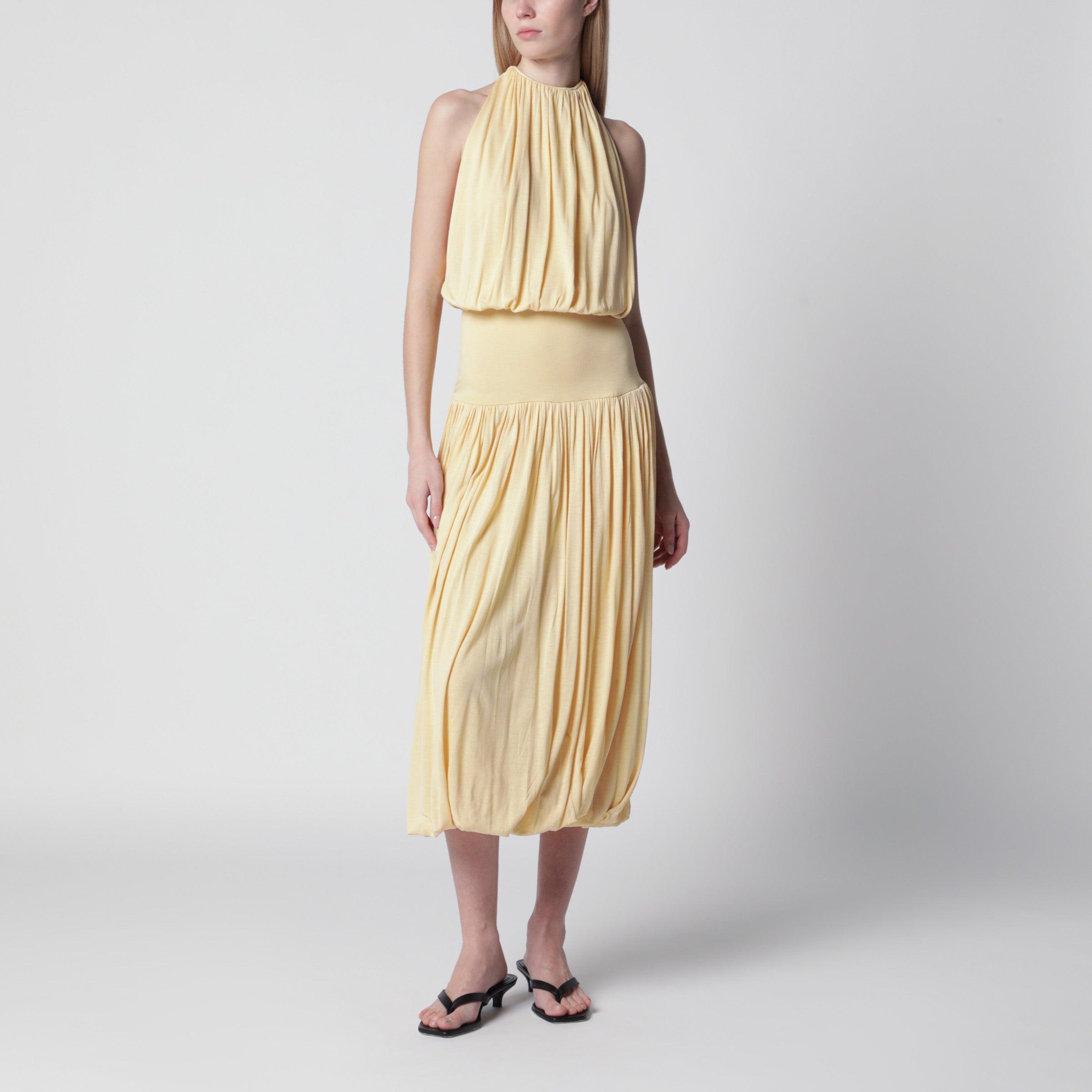 toteme ruched dress TOTEME  Ruched Maxi Dress Mujer 721-000787 01
