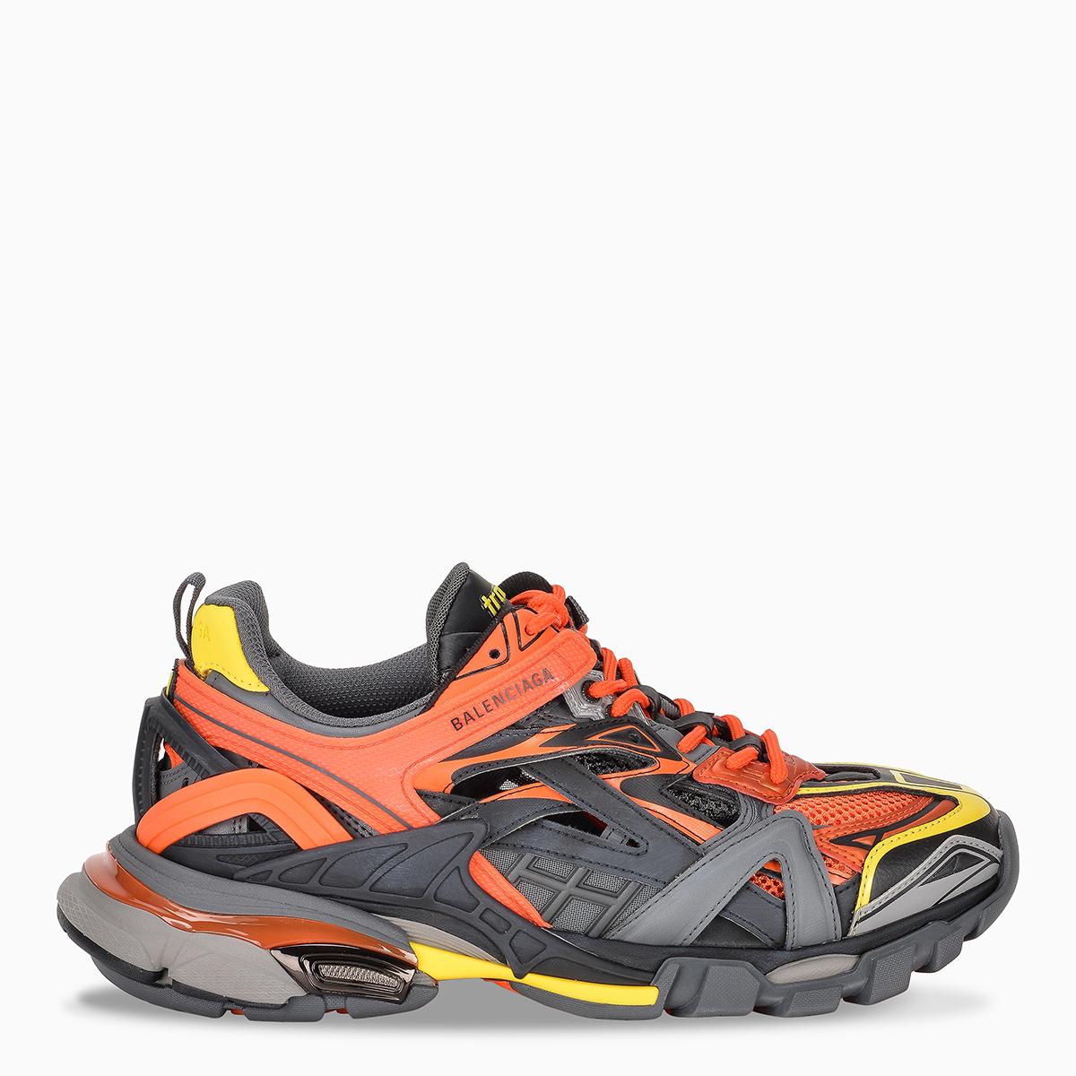 Sneaker Track.2 grigia, arancione e gialla da Uomo di Balenciaga in  Arancione | Lyst