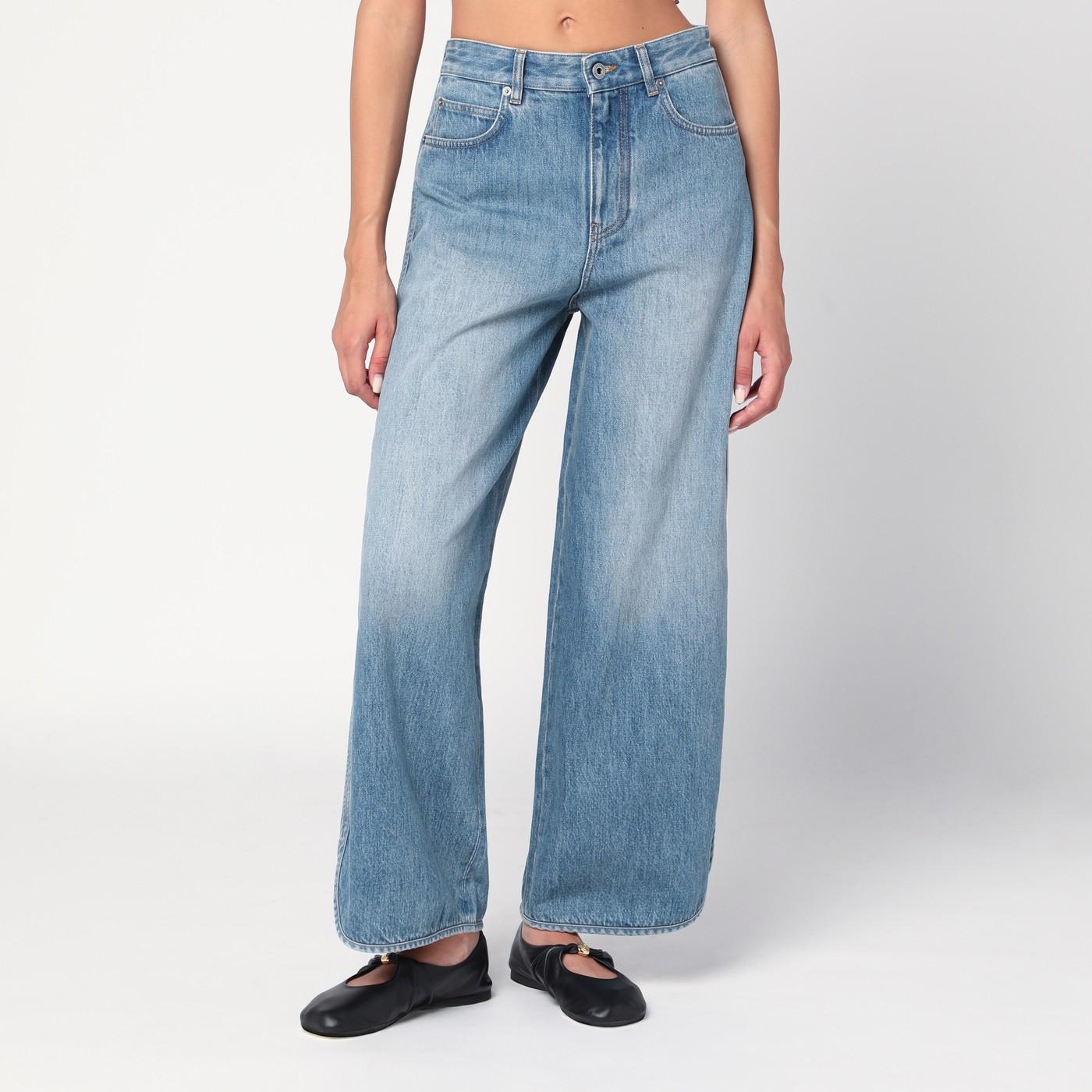 【関税&送料込】Loewe Loewe Denim High-Waisted Jeans Loewe High waisted jeans in denim | REVERSIBLE