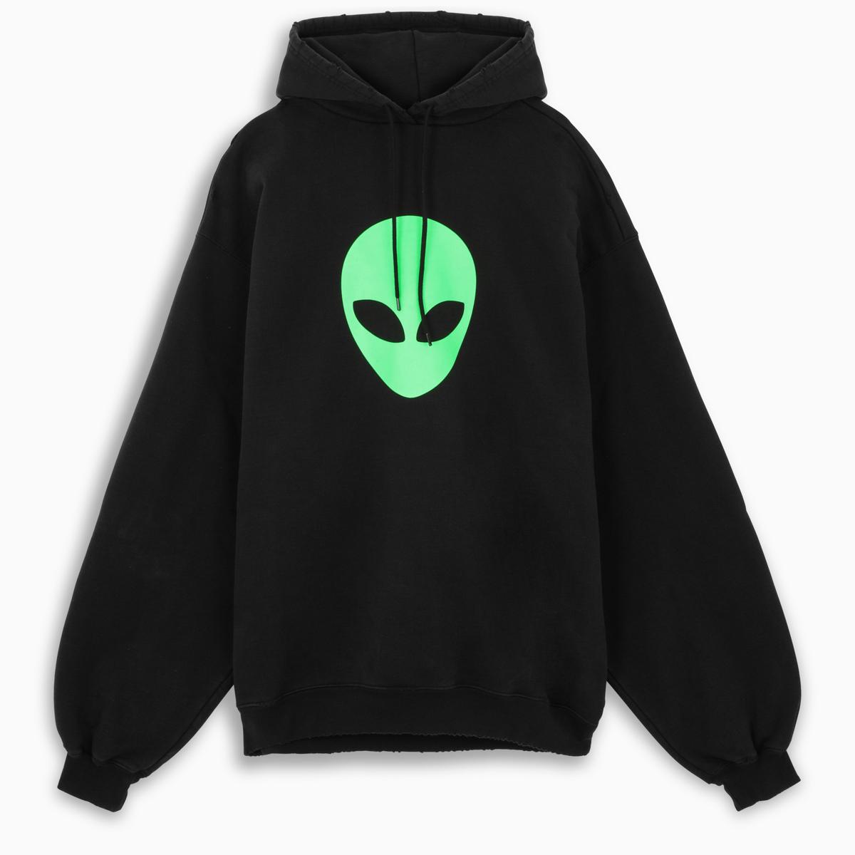 Balenciaga Alien Hoodie in Black for Men | Lyst