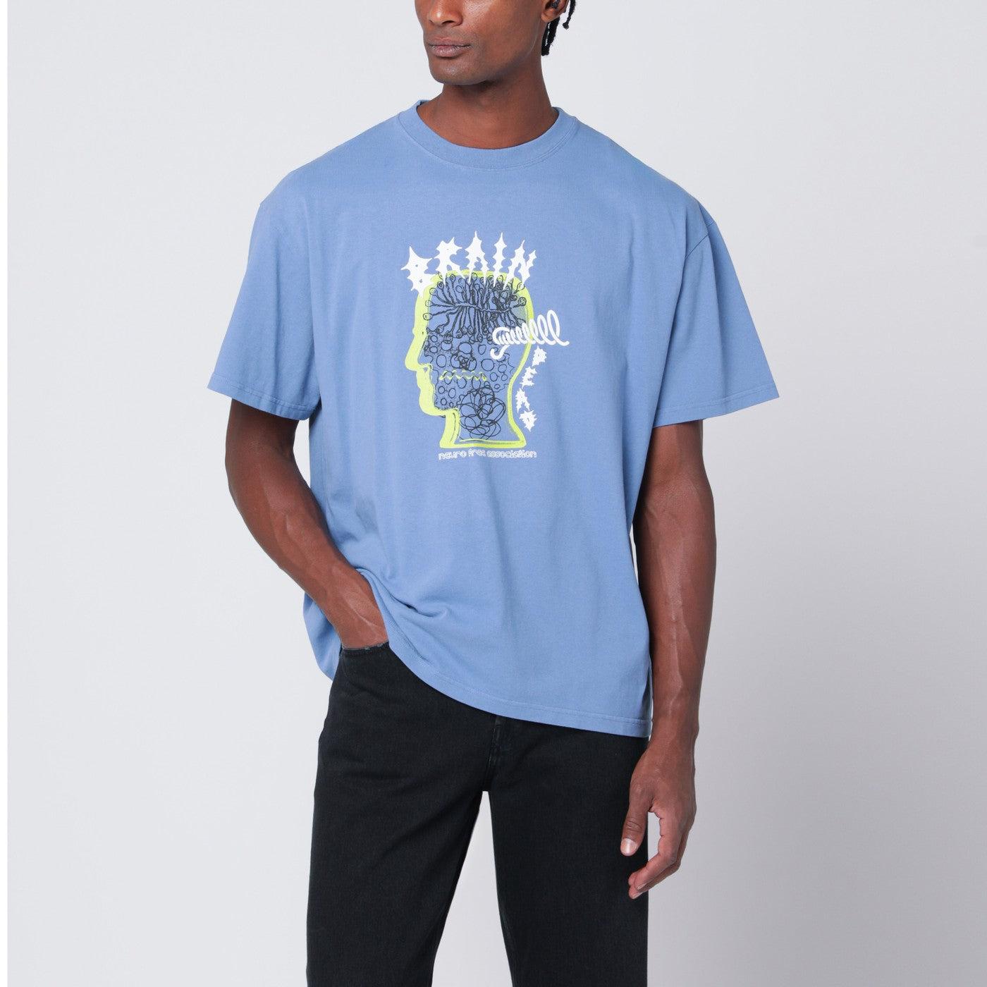 Brain Dead Light Ringing Ear T Shirt in Blue for Men | Lyst UK