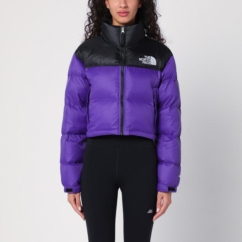 Croisée Nuptse Down Jacket The North Face en coloris Violet Lyst