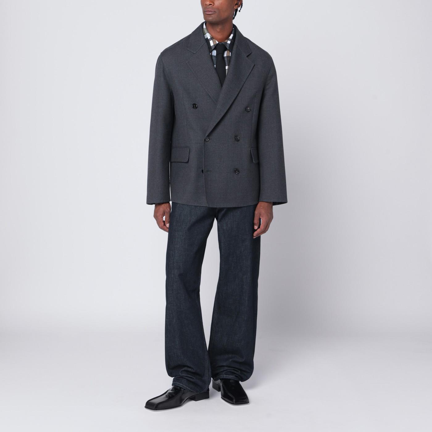 ジャケット Bottega Veneta Graphite Cotton Blend Blazer BOTTEGA VENETA Cotton-blend jacket | NET-A-PORTER