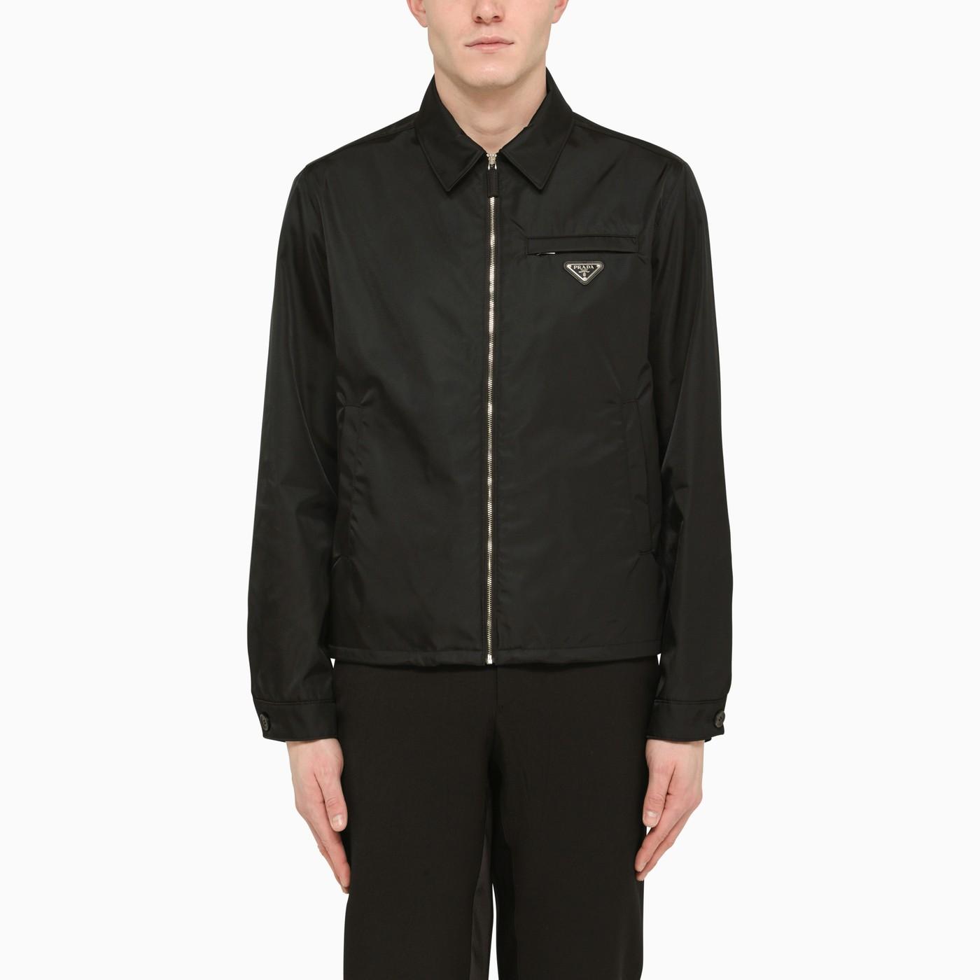 Prada Men's Black Re-nylon Jacket