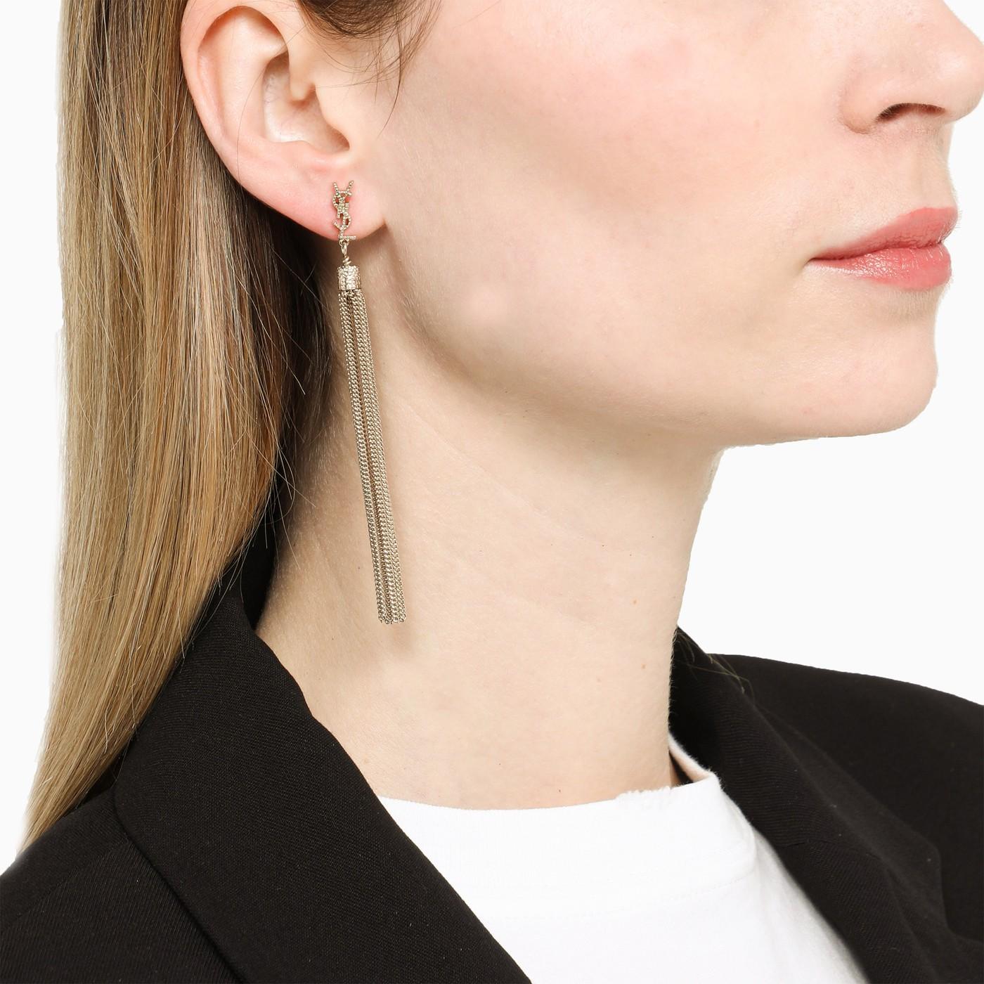 Saint laurent loulou earrings sale
