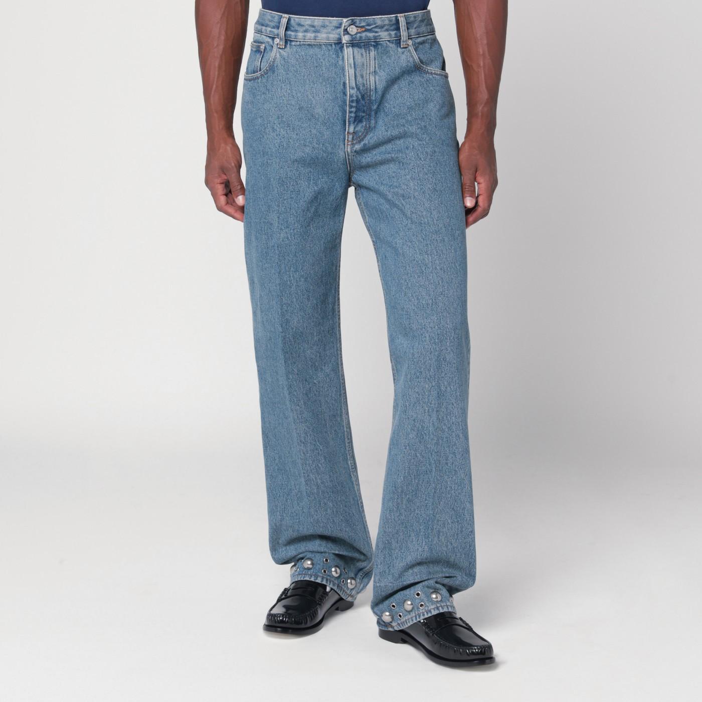 【関税&送料込】Valentino Jeans Valentino Garavani Denim Jeans | Saks Fifth Avenue