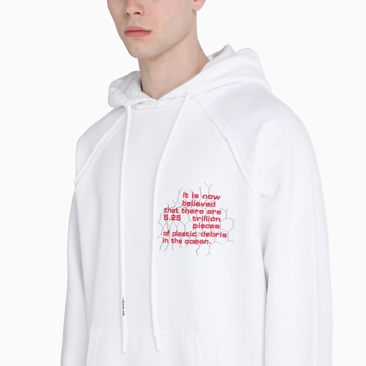 off white ocean hoodie
