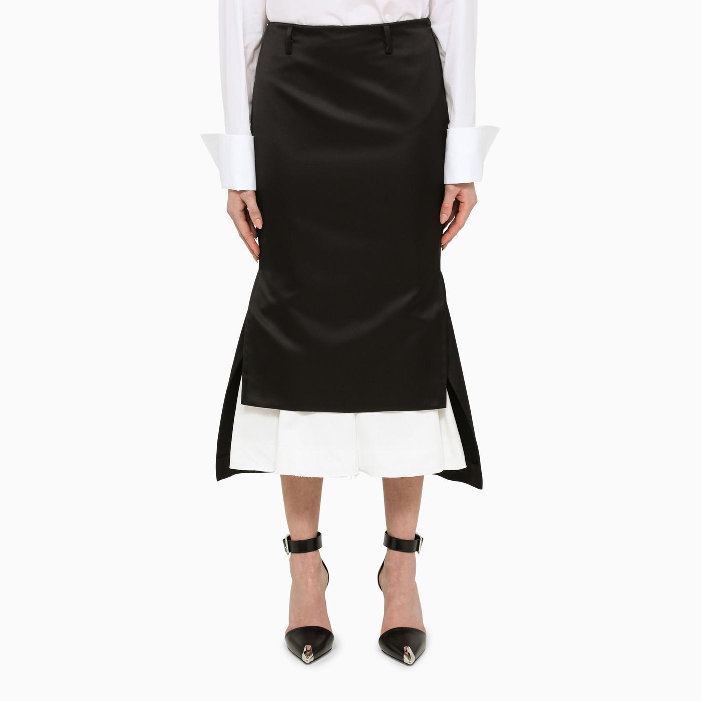スカート Sportmax Smoke Black Toano Sequined Skirt Sportmax Smoke Black Toano Sequined Skirt | ShopSimon