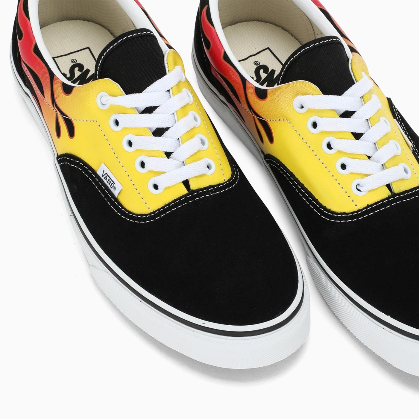 vans era flame sneakers