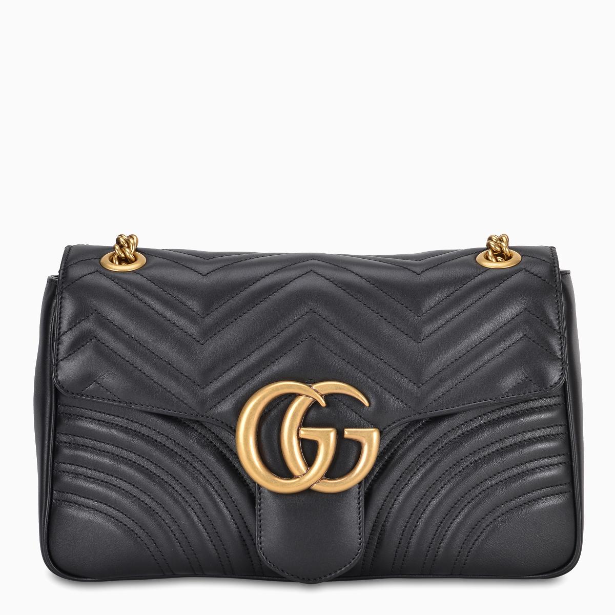 gucci marmont nera pelle