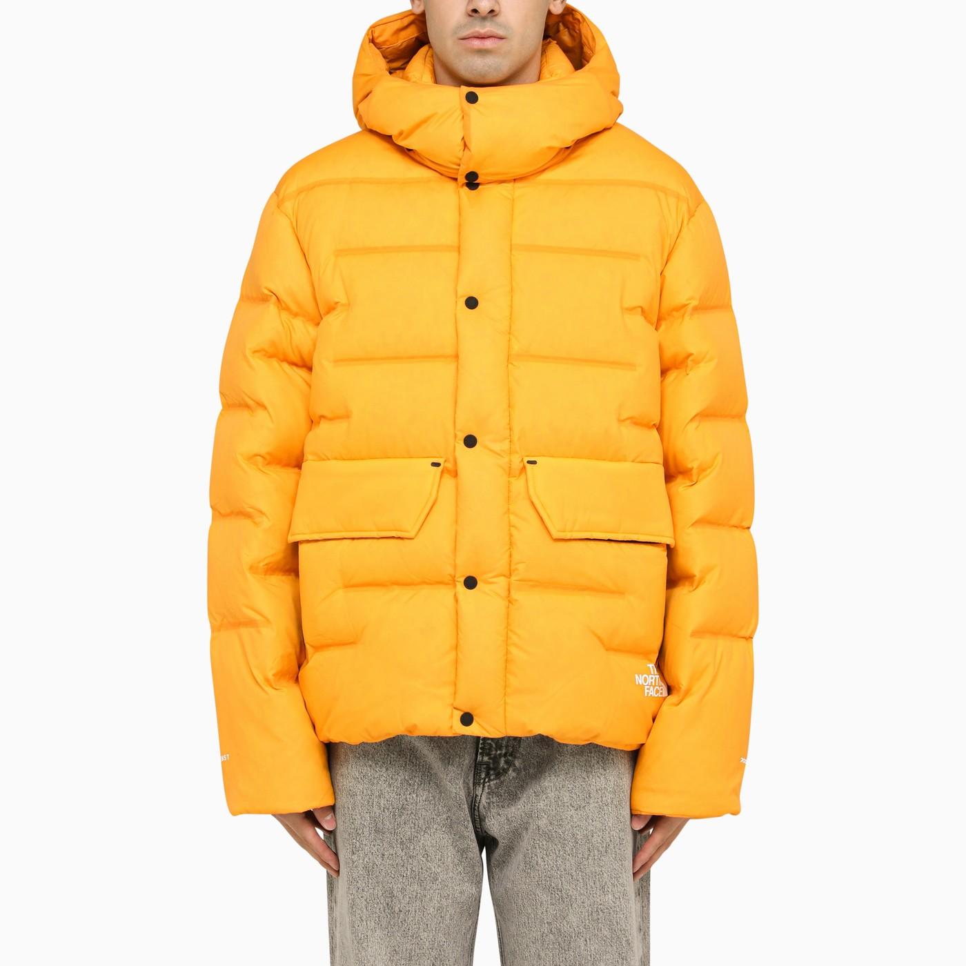 The North Face Gold Nylon Down Jacket in Yellow for Men Lyst UK