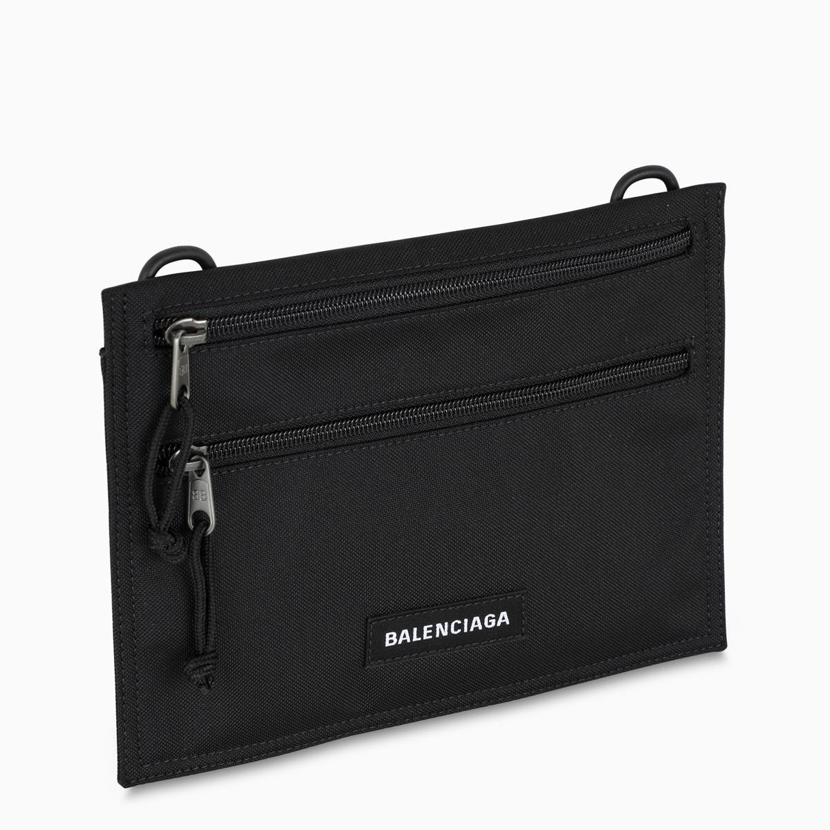 balenciaga black pouch