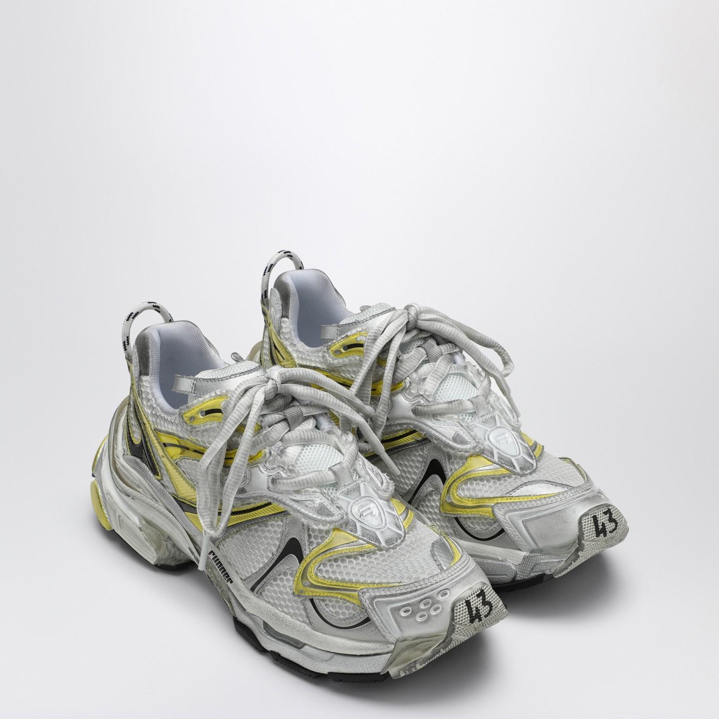 スニーカー BALENCIAGA Runner 2 Sneaker in White/Yellow/Black Men's Runner 2.0 Sneaker in White/yellow/black | Balenciaga US