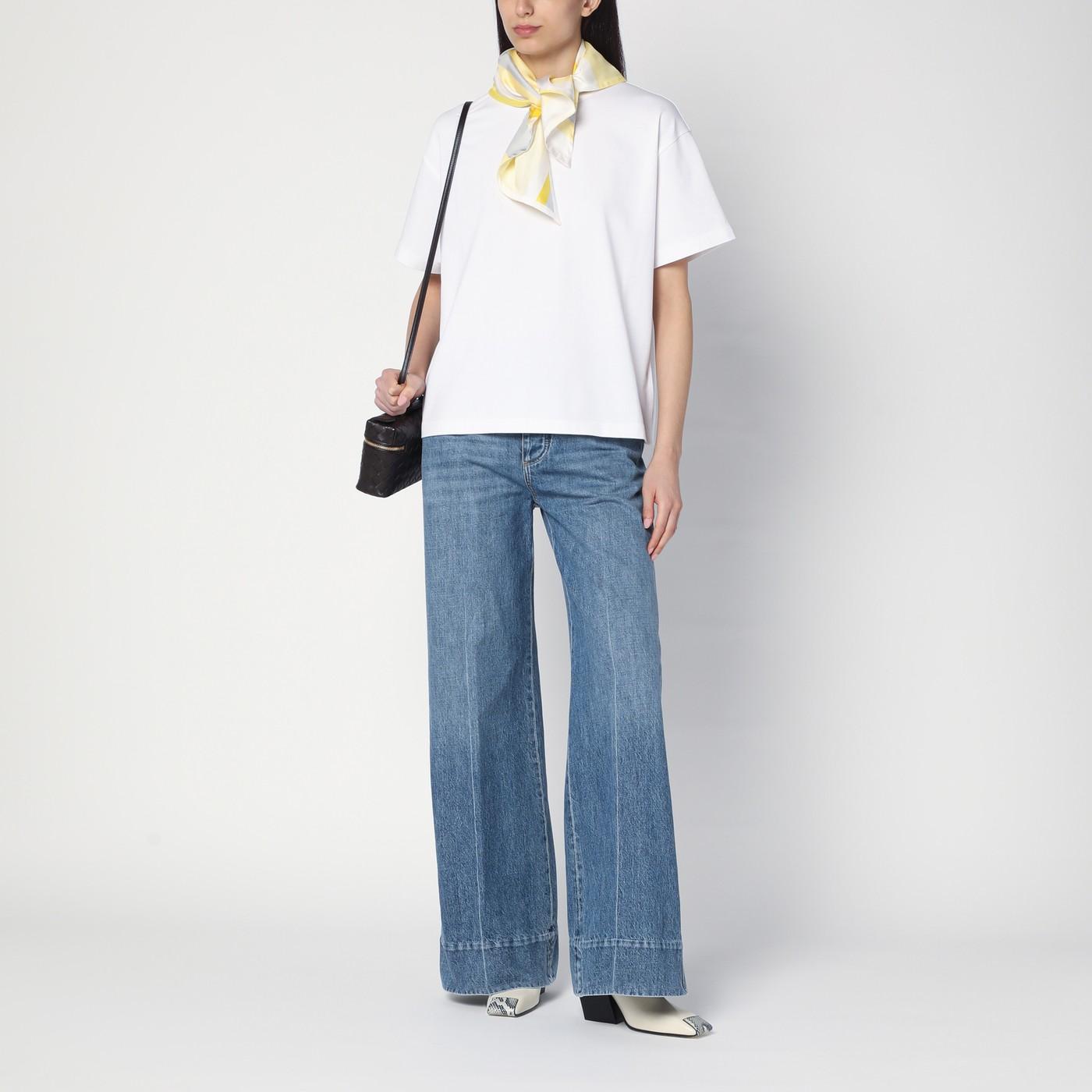 Tシャツ・カットソー BOTTEGA VENETA PRINTED SILK TOP Bottega Veneta Shirt - Size 38 IT