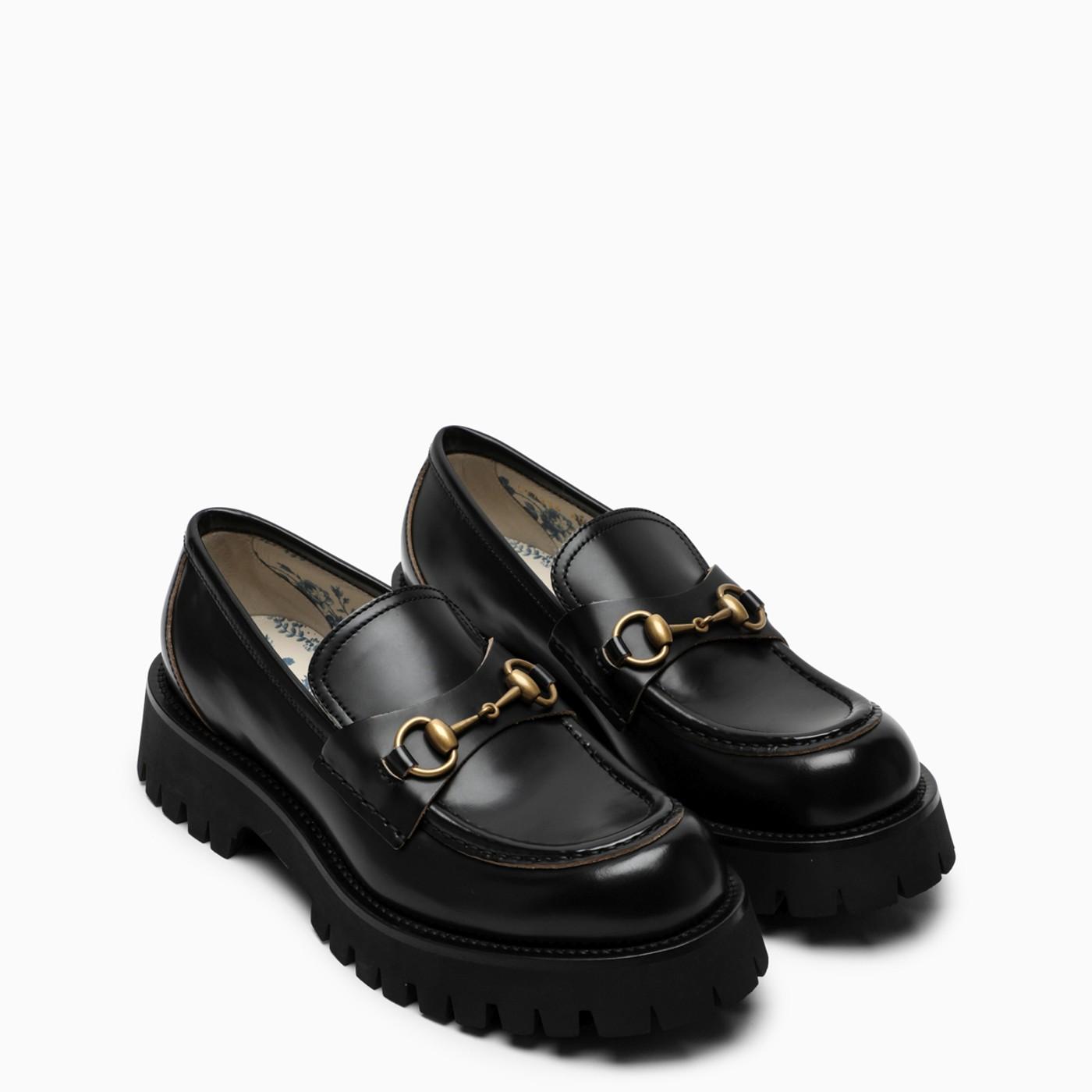 gucci horsebit loafer lug sole