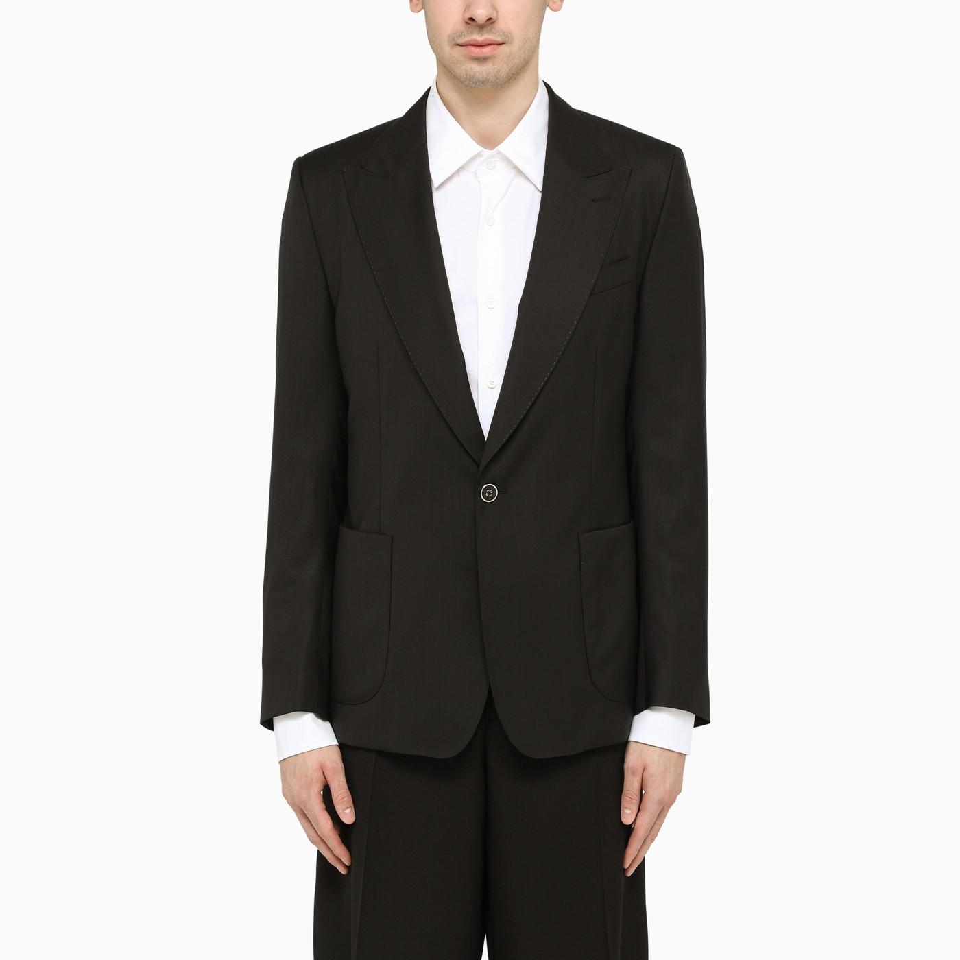 Dolce & Gabbana Oversize Black Tuxedo Jacket for Men | Lyst