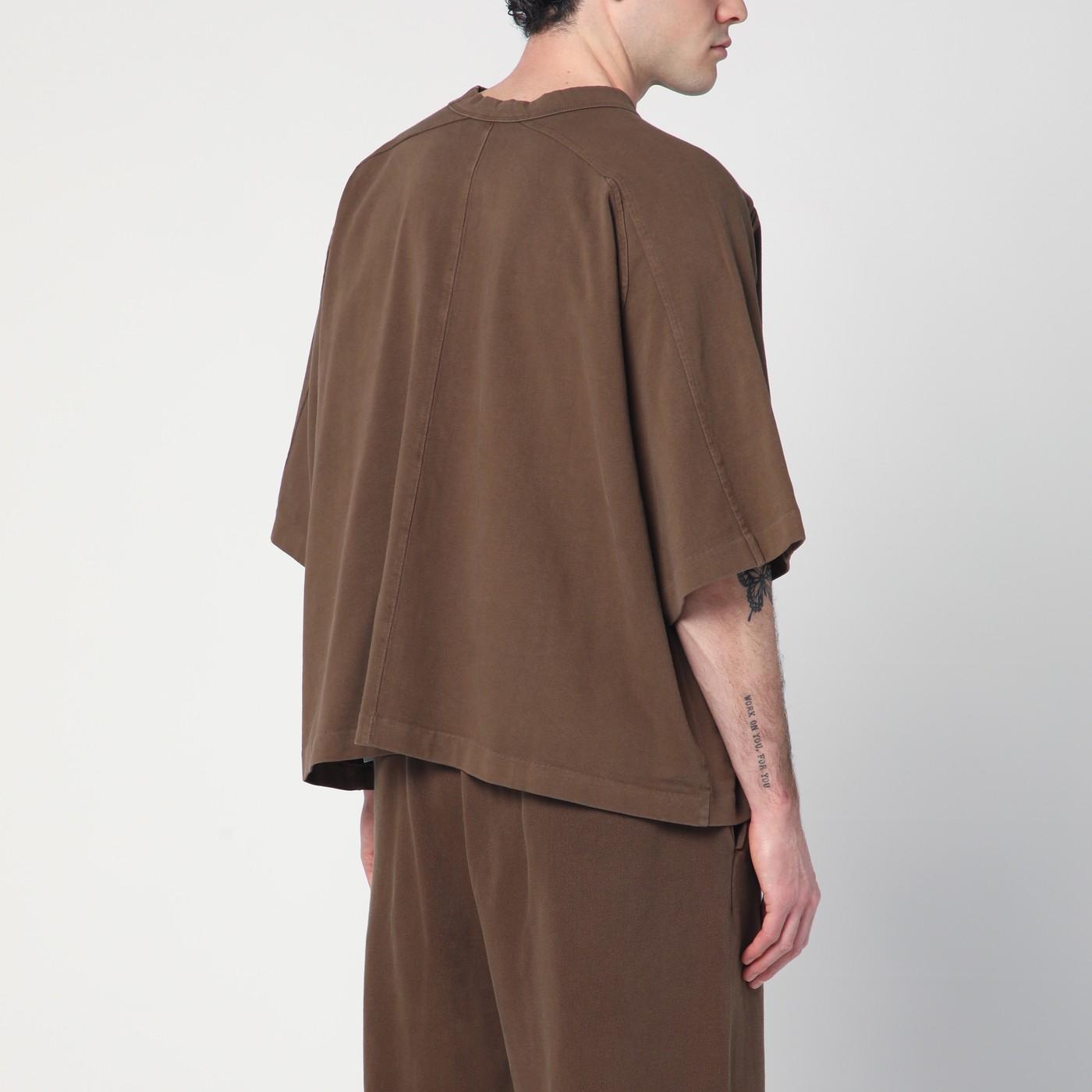 Tシャツ・カットソー ENTIRE STUDIOS ORGANIC COTTON BROWN T-SHIRT Brown Entire studios T-shirts for Men | Lyst