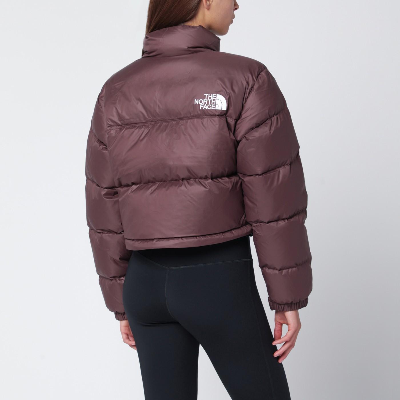 The North Face Cropped Padded Jacket Tawny Quartz in Red Lyst UK