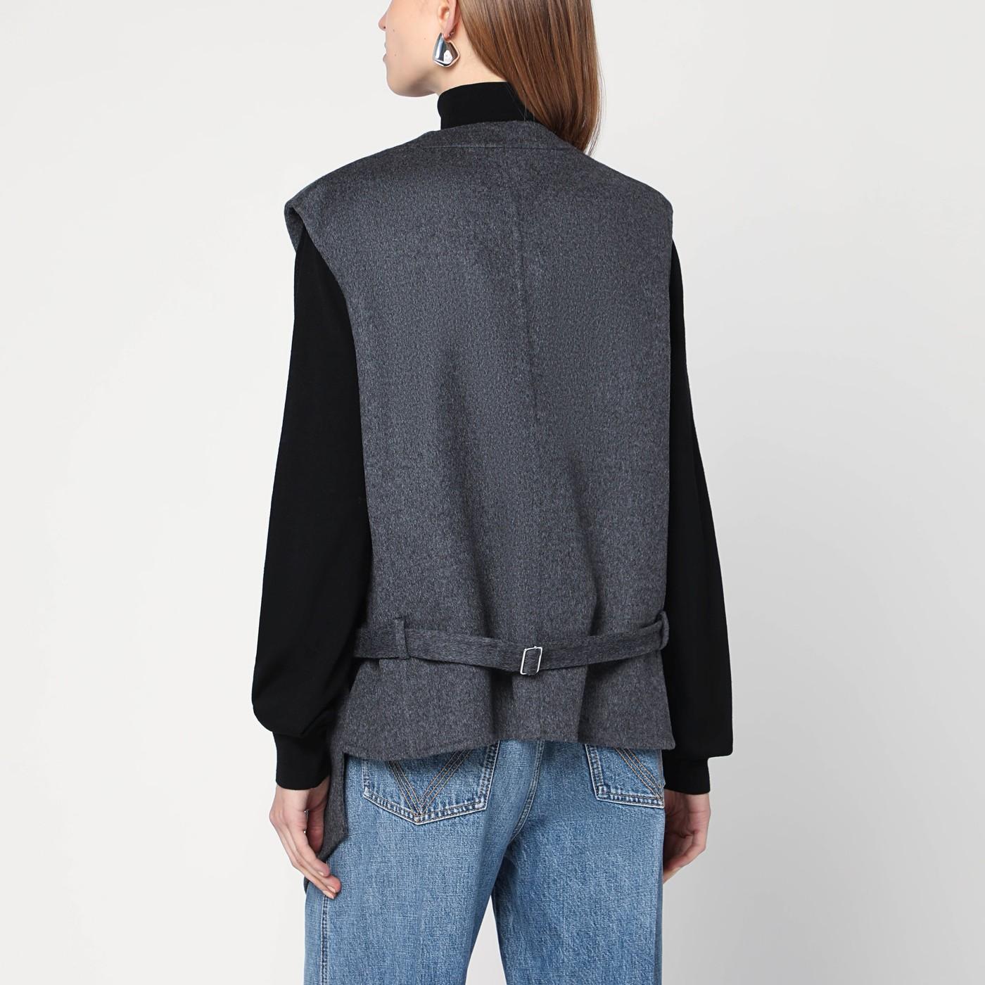 ベスト・ジレ BOTTEGA VENETA Multi-layered wool vest Bottega Veneta Tie-detail striped wool vest Bottega Veneta