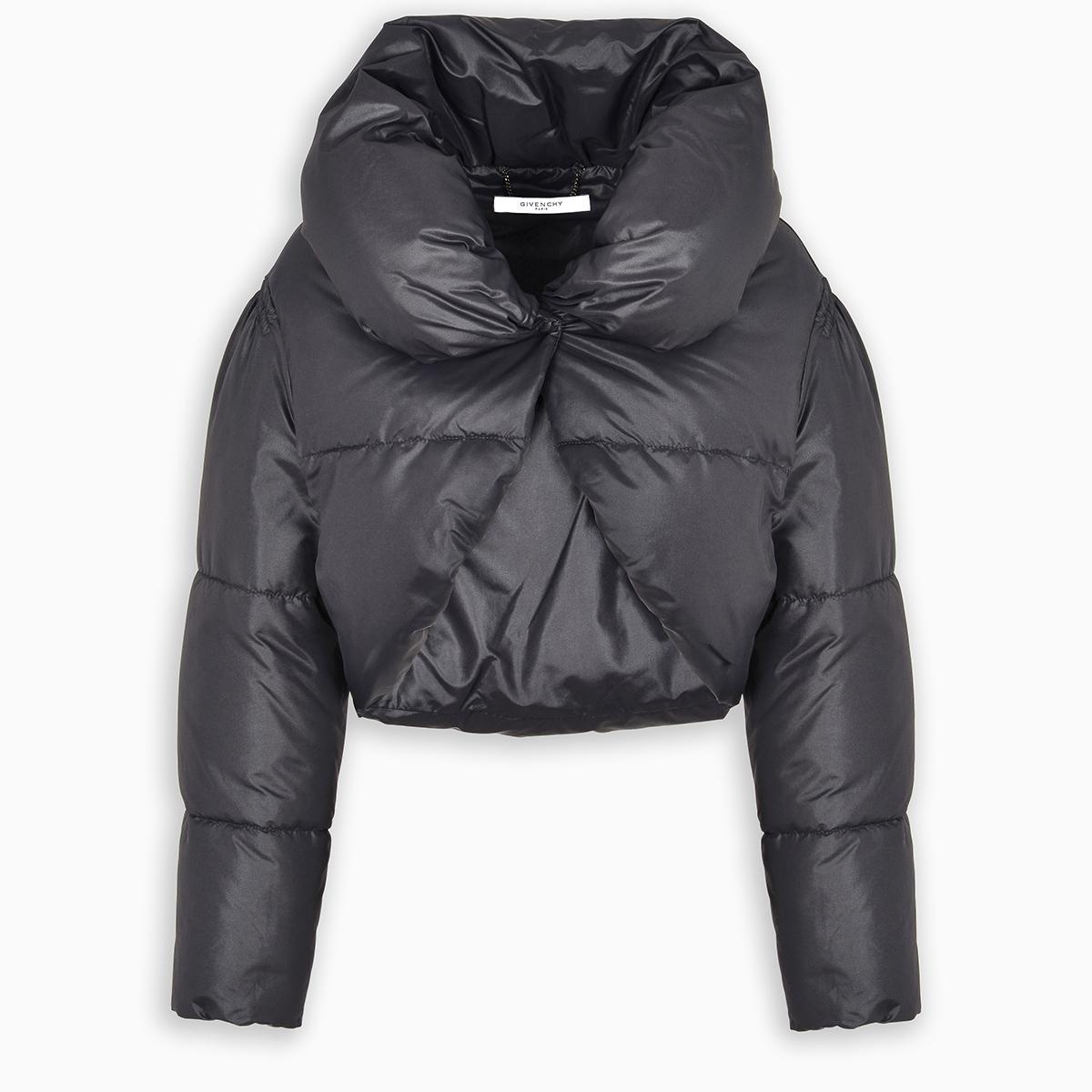 Givenchy Black Cropped Down Jacket - Lyst