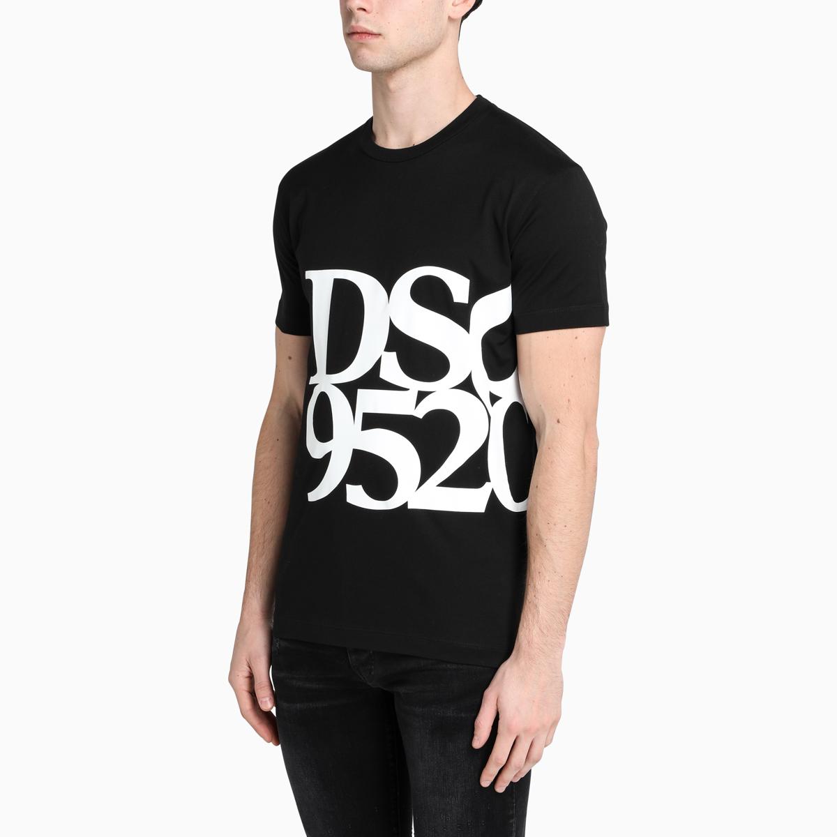 black and blue dsquared t shirt