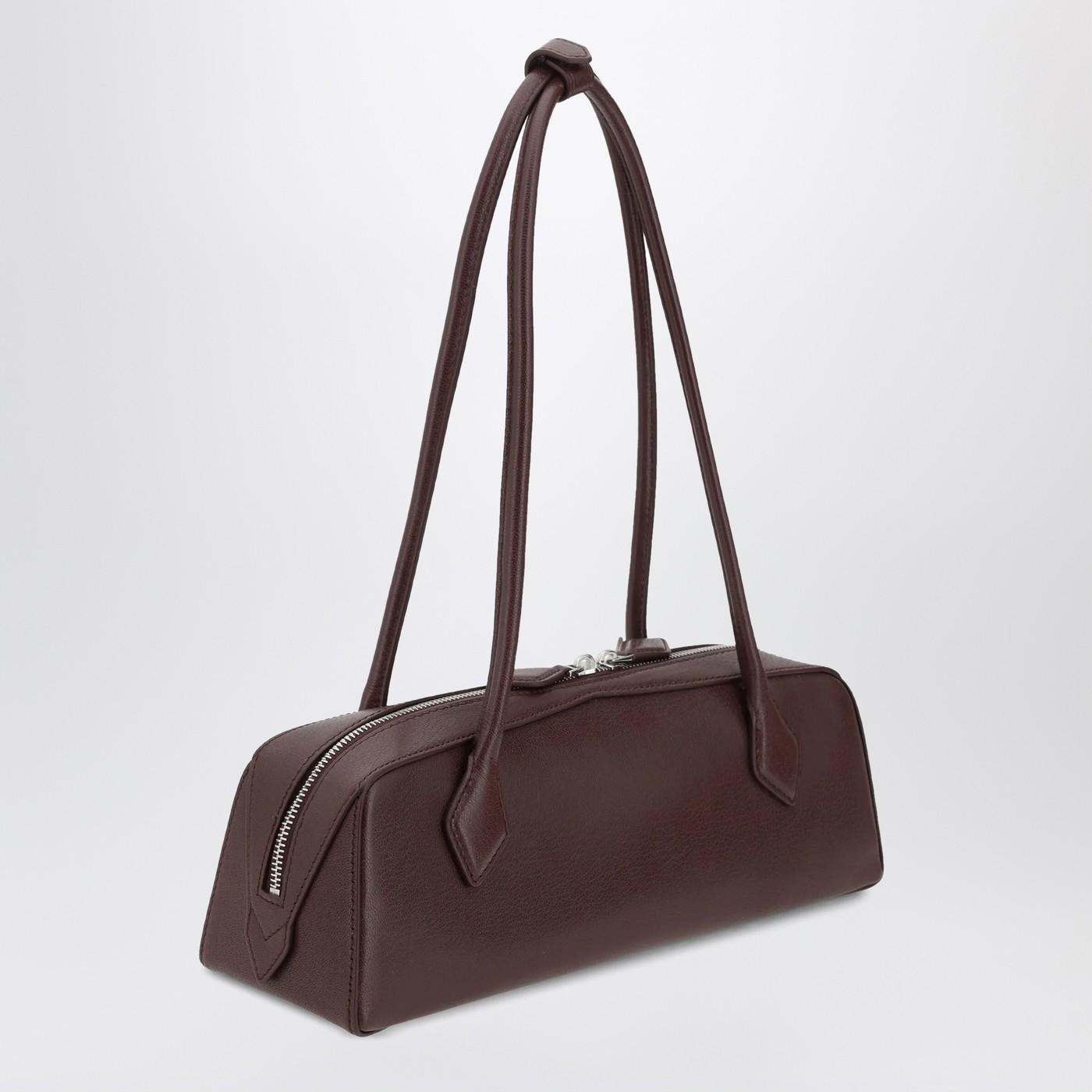 バッグ・カバンその他 Alaia Medium-sized Le Teckel garnet red bag Le Teckel Small leather shoulder bag in red - Alaia | Mytheresa