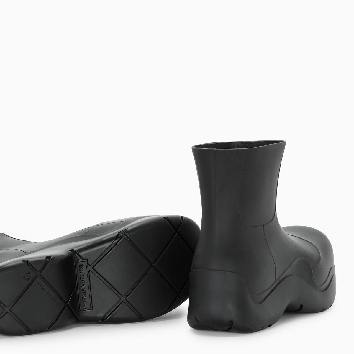 bottega veneta black puddle boots