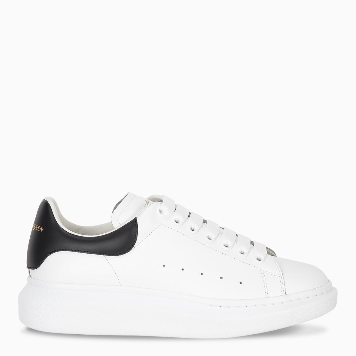 Alexander McQueen Leather Men's White And Black Oversize Sneakers for ...