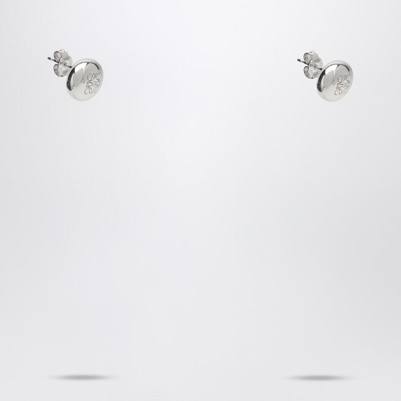 イヤリング Loewe Mini \"Anagram Pebble\" hoop earrings Anagram Pebble mini hoop earrings in sterling silver Gold