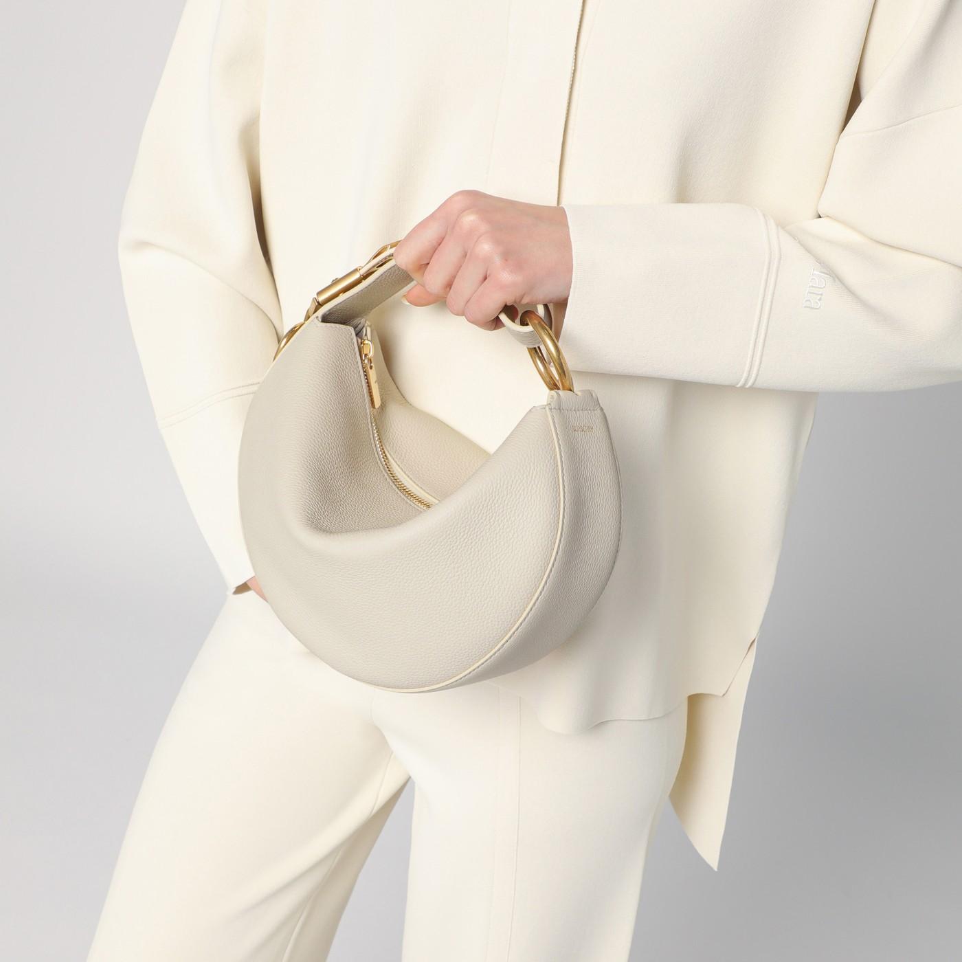 バッグ・カバンその他 Burberry Ivory leather Knight bag Burberry Women's Ivory Leather Knight Bag | ShopSimon