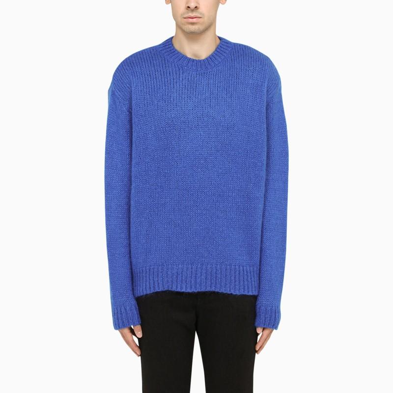 Represent Cobalt Sweater In Mohair Blend in Blue for Men | Lyst UK