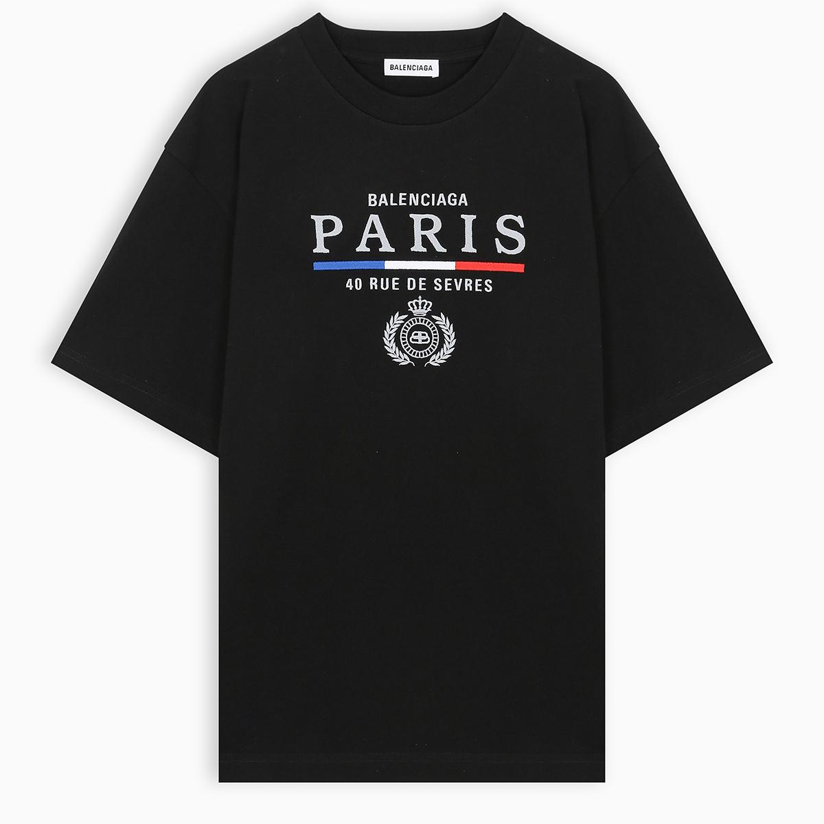 Balenciaga Black 40 Rue De Sèvres T-shirt | Lyst