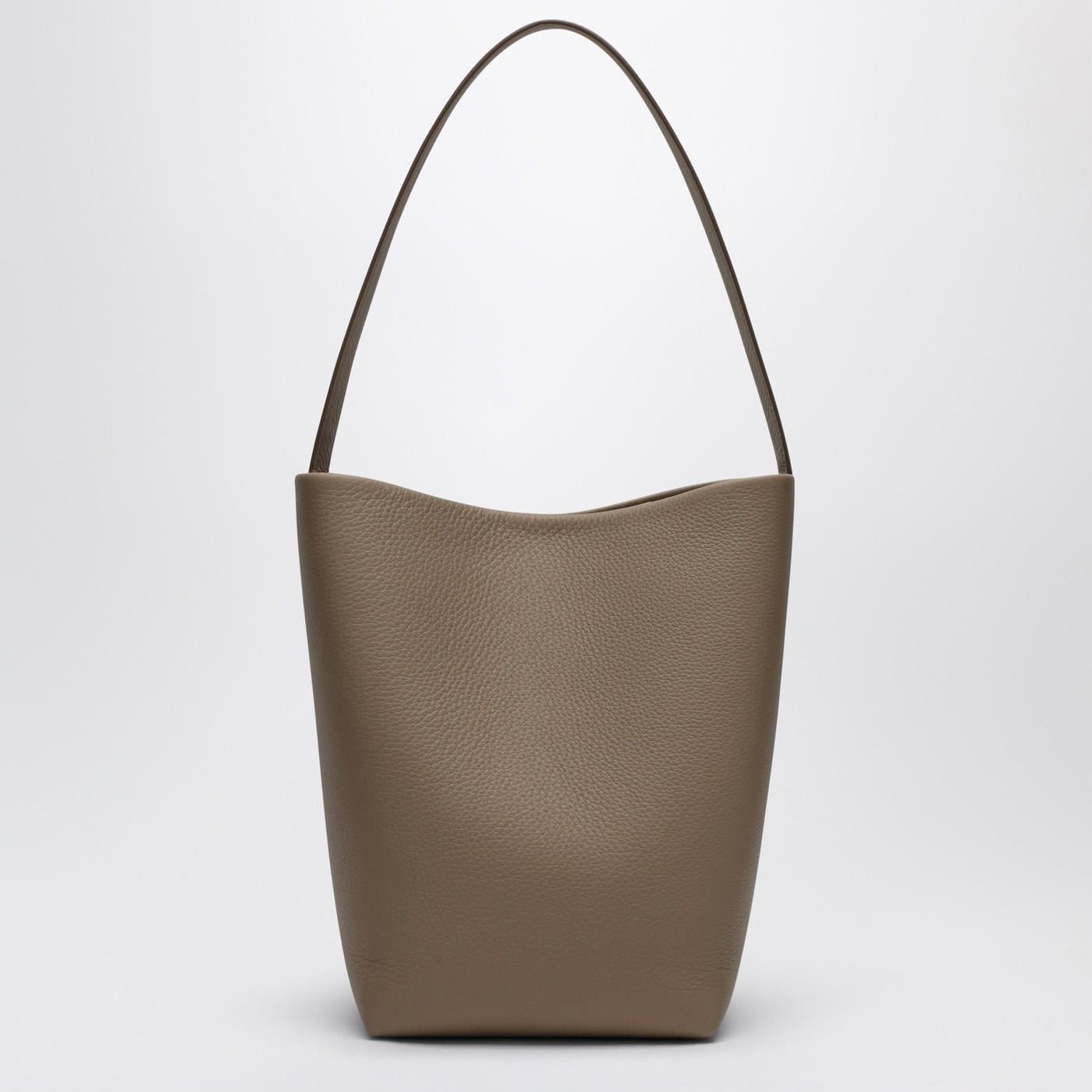 The Row Dark Taupe Medium Bag N/s Park Tote in Brown | Lyst