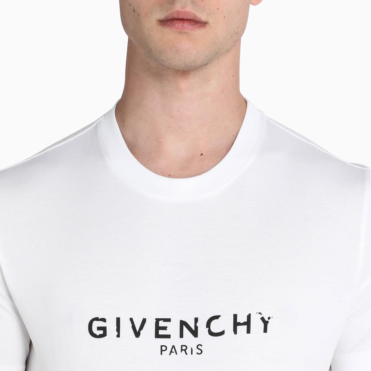 Givenchy Cotton White/black Pars Vintage T-shirt for Men - Save 46% - Lyst
