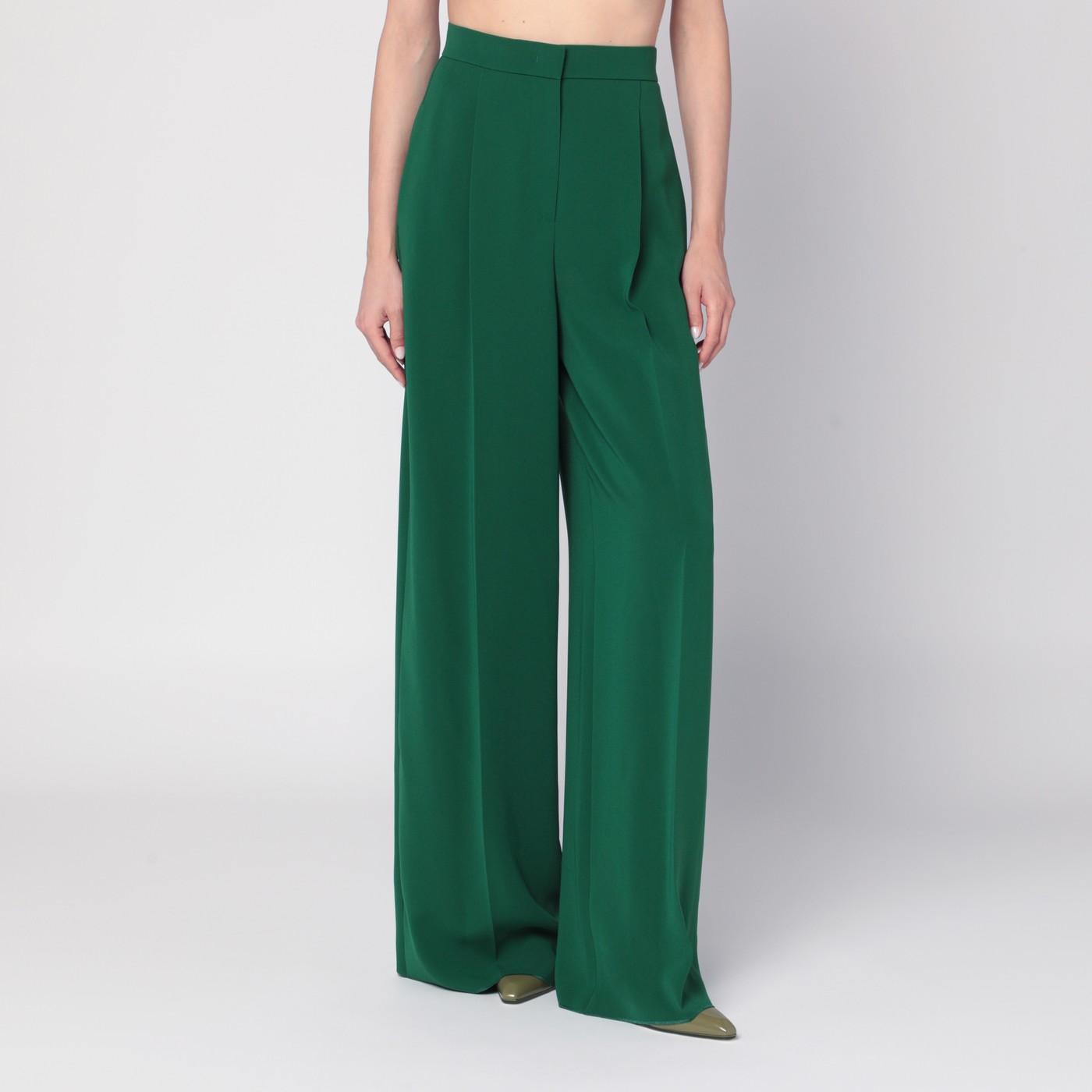 Emerald Green Pants for Women | Lyst