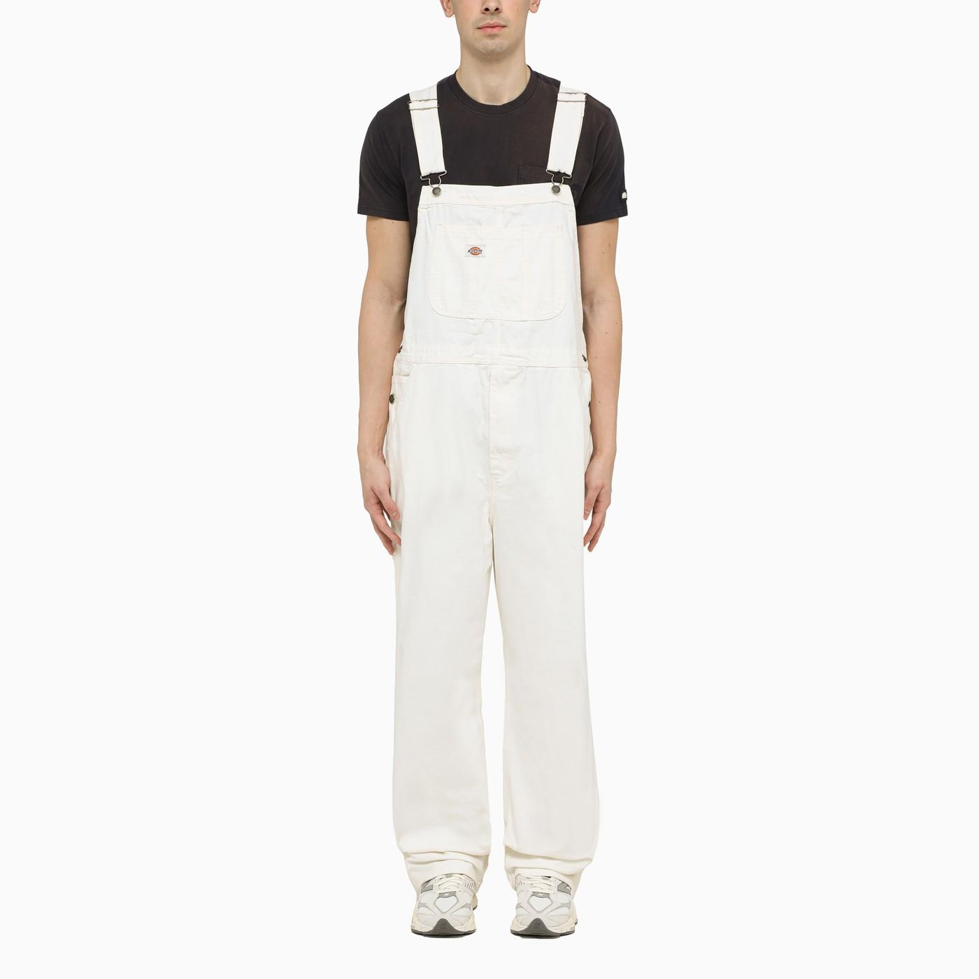 Dickies White Bib Overall Jumpsuit for Men | Lyst